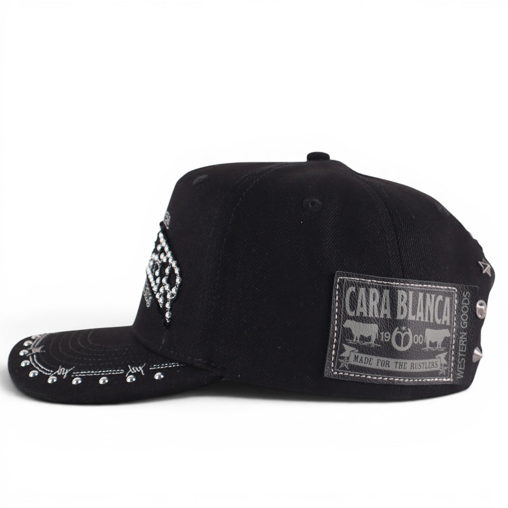 GORRA CARA BLANCA CBR RUSTLER CARBON