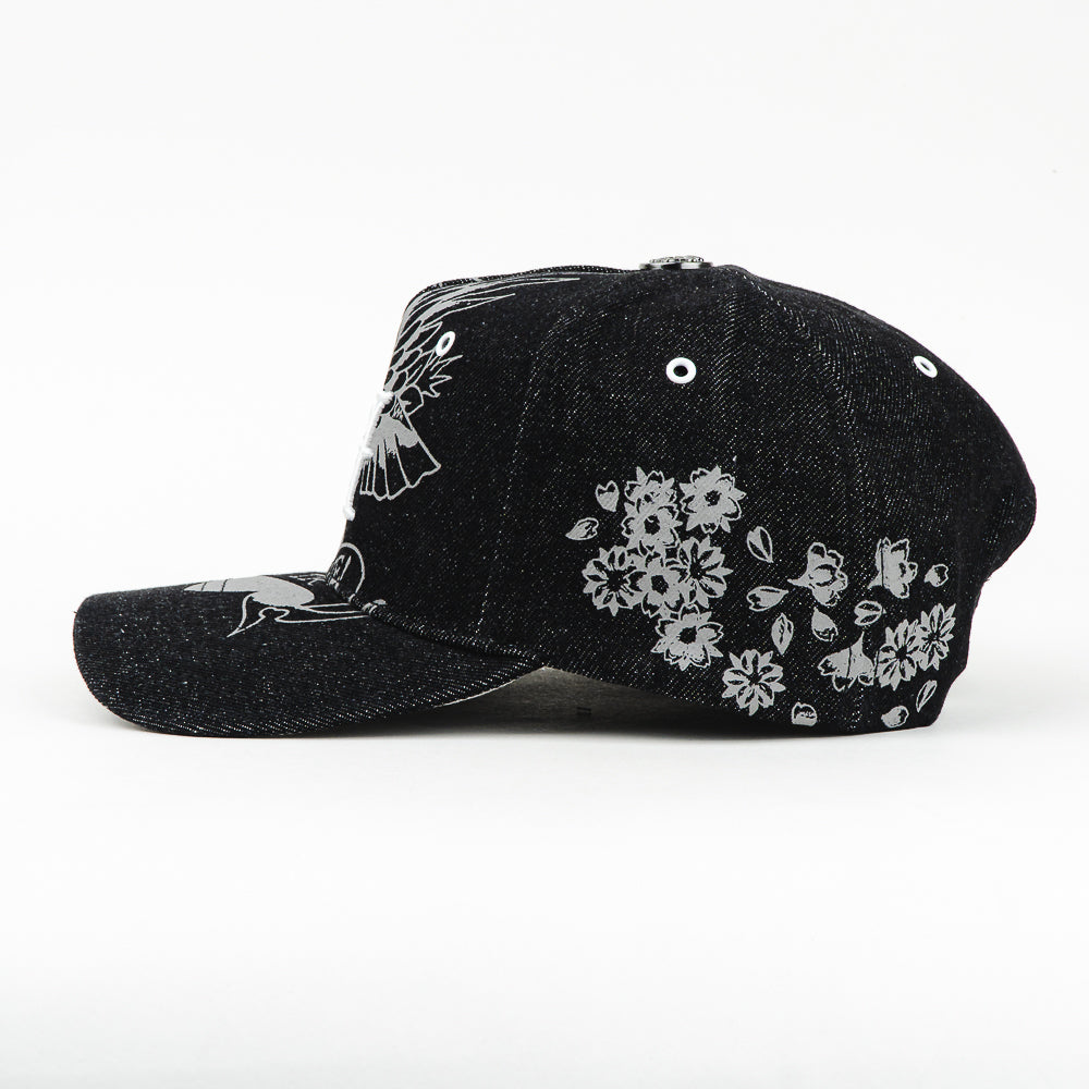GORRA ED HARDY ED BRAVE HEARTS STAY TRUE BLACK