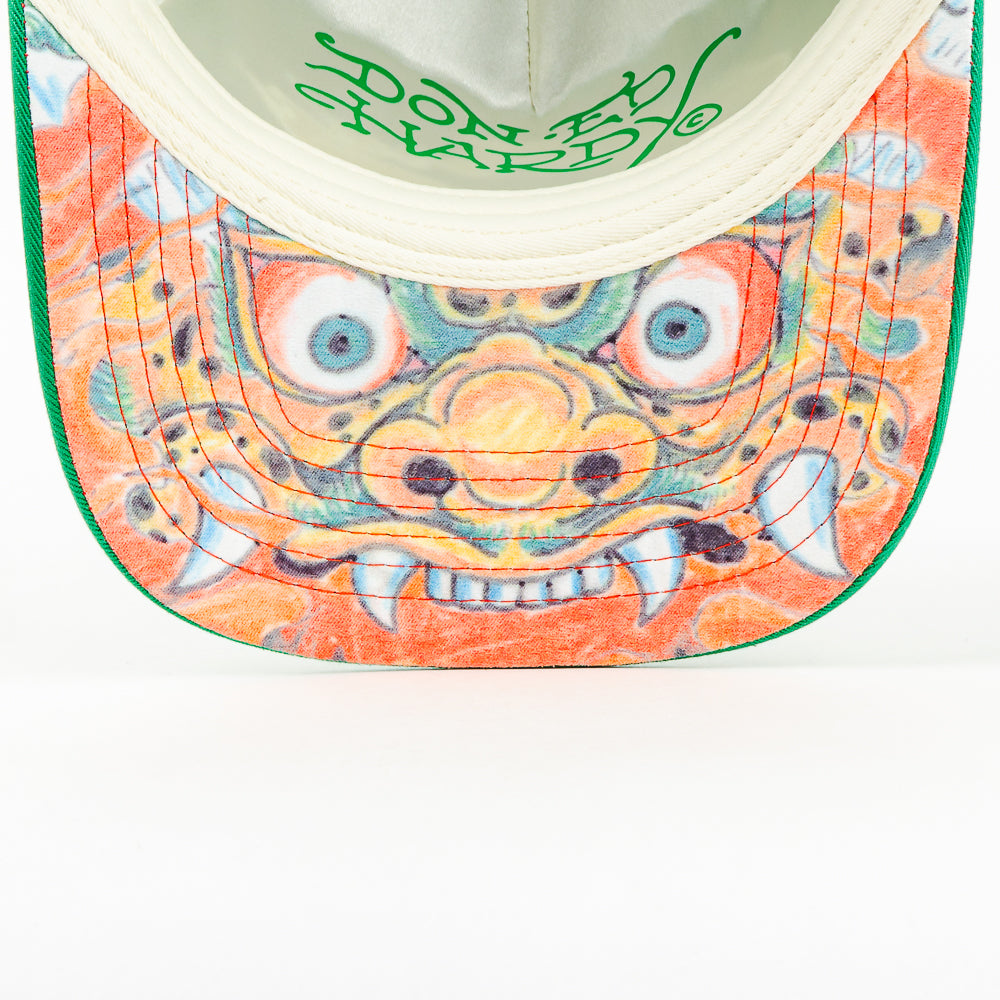 GORRA ED HARDY FOR THE WORLD 2 HEAD MESH GREEN