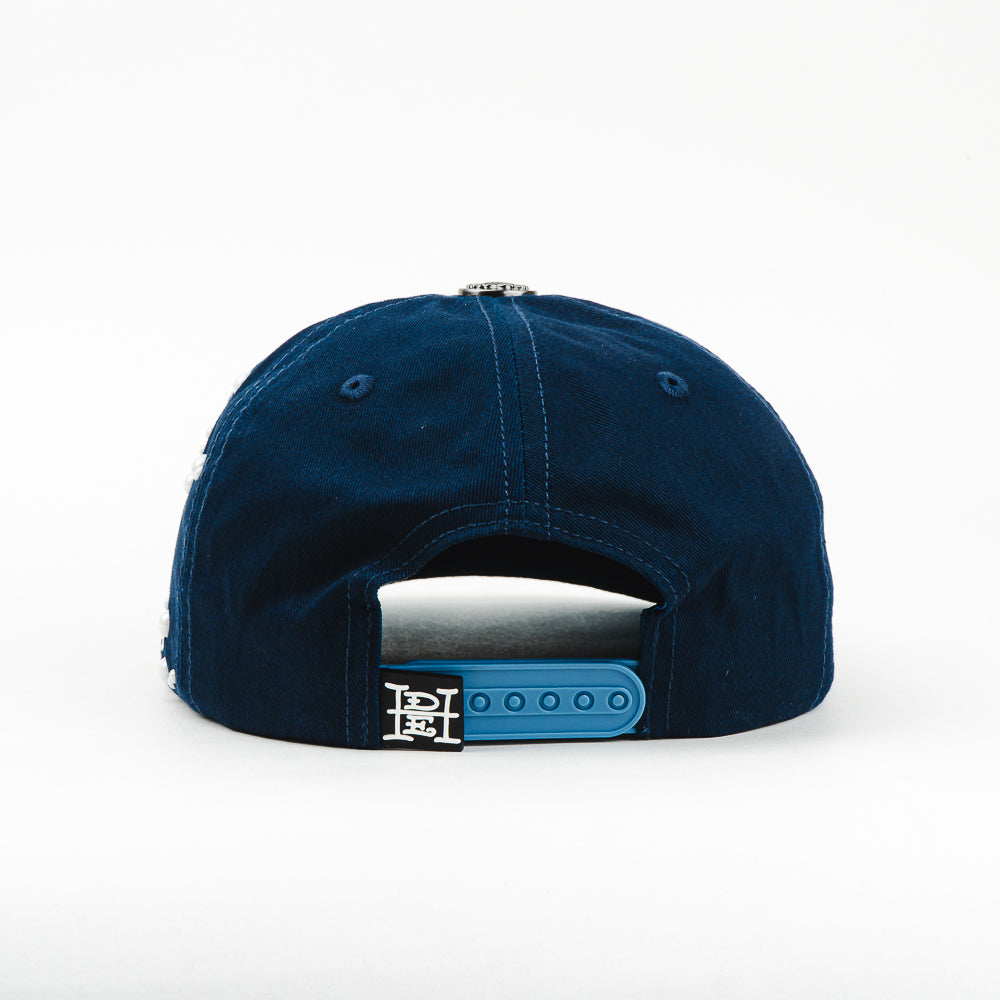 GORRA ED HARDY DRAGON AND PEARLS BLUE