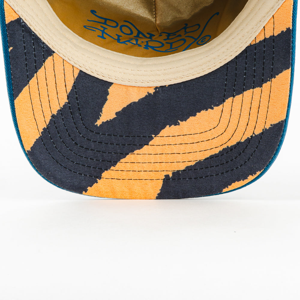 GORRA ED HARDY DON TIGER AND STARS TEAL OSFA
