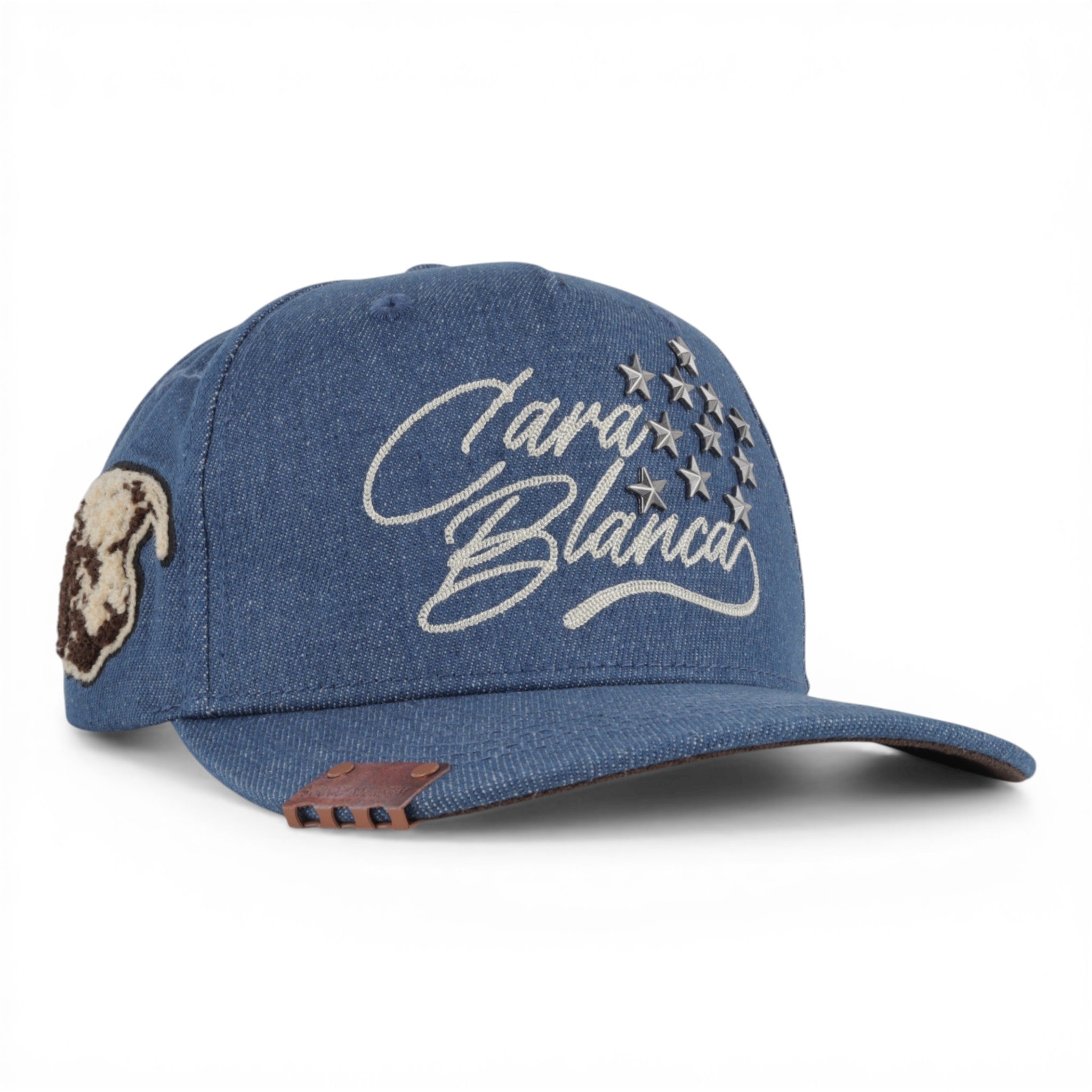 GORRA CARA BLANCA STARLIGHT RODEO AZUL MEZCLILLA