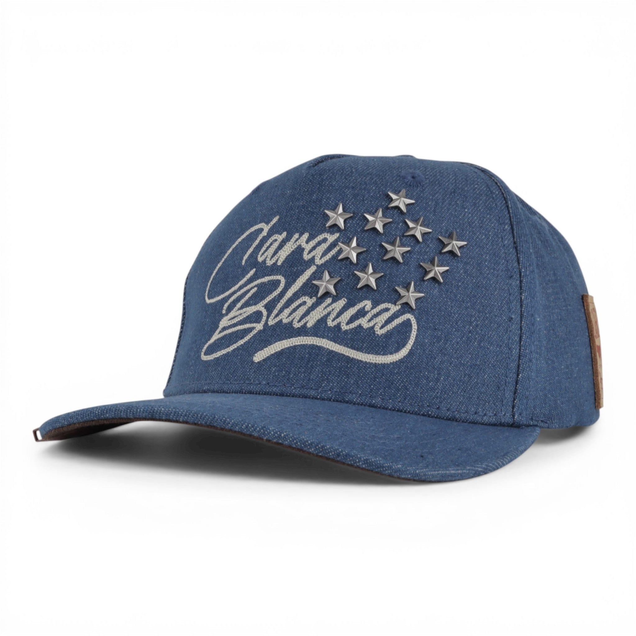 GORRA CARA BLANCA STARLIGHT RODEO AZUL MEZCLILLA