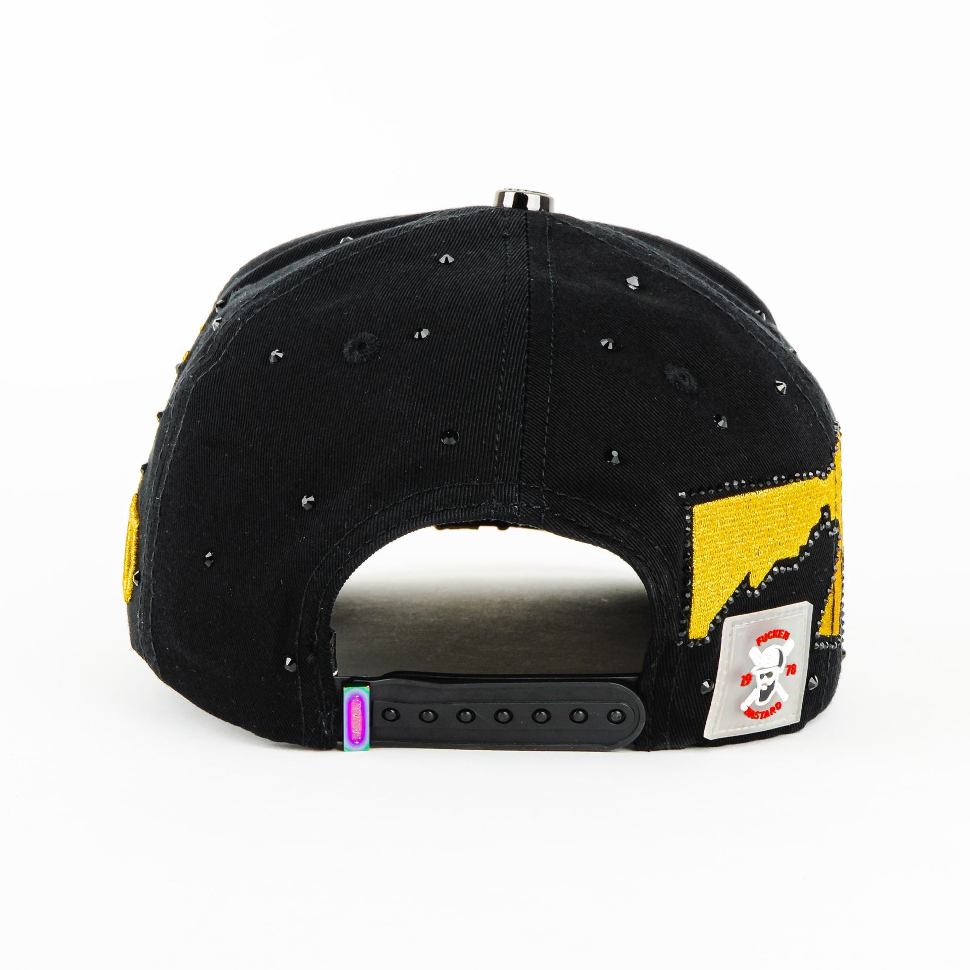 Gorra Fucken Bastard BLK/YEL | Snapback Visera Curva