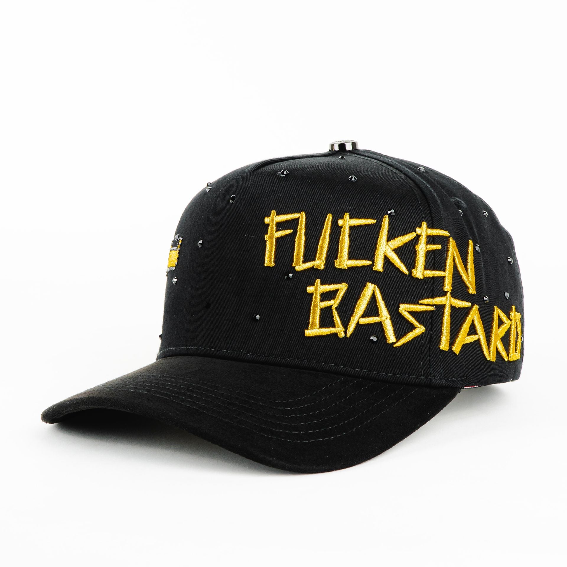 Gorra Fucken Bastard BLK/YEL | Snapback Visera Curva