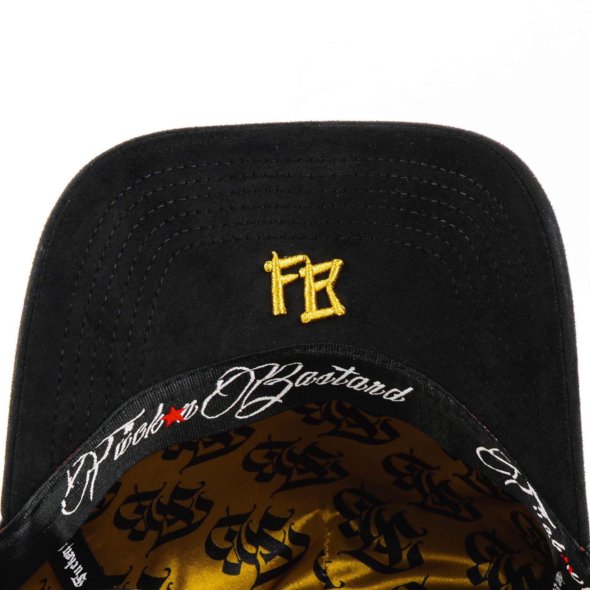 Gorra Fucken Bastard BLK/YEL | Snapback Visera Curva