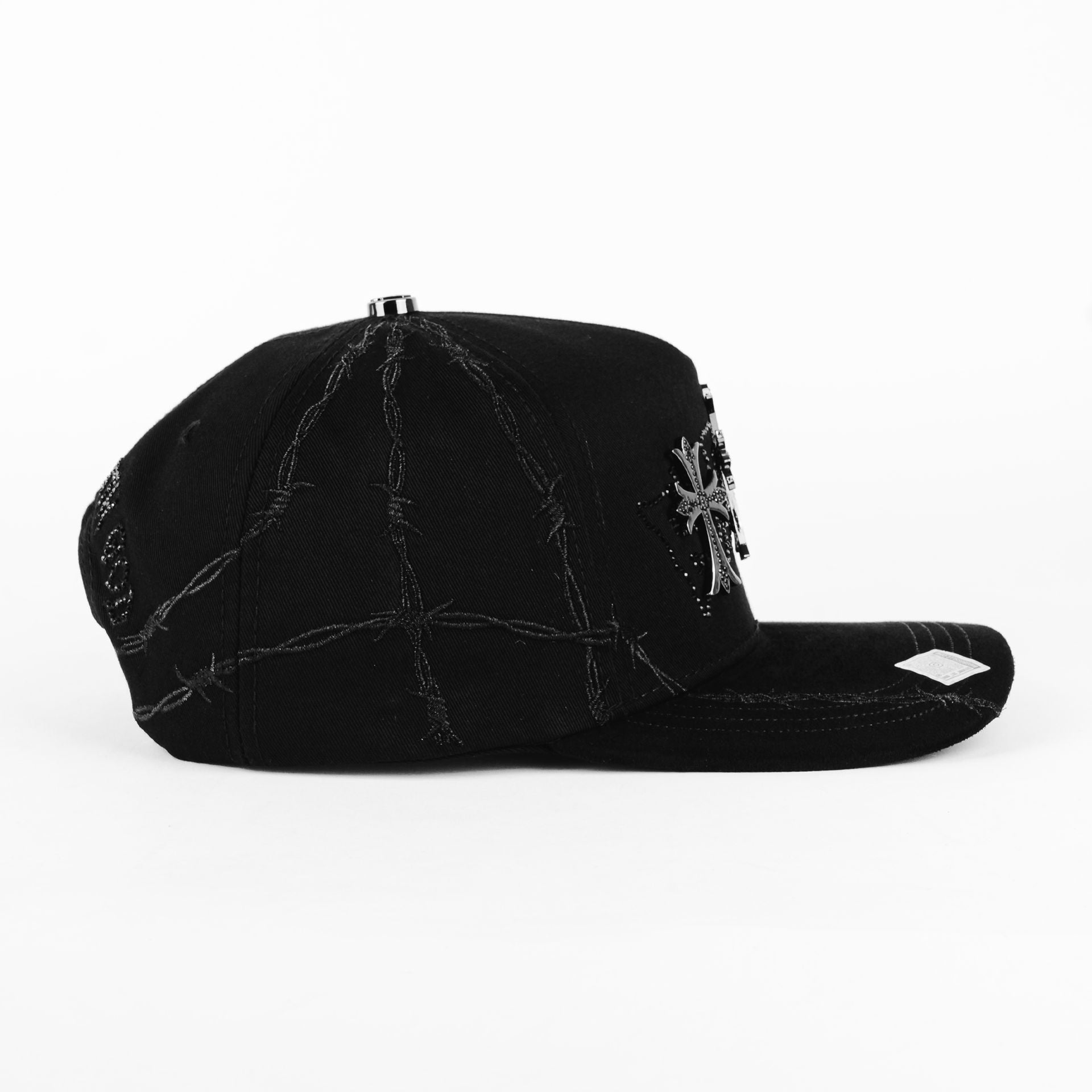 Gorra BiggBoss BENDICION ALL BLK | Snapback Visera Semicurva