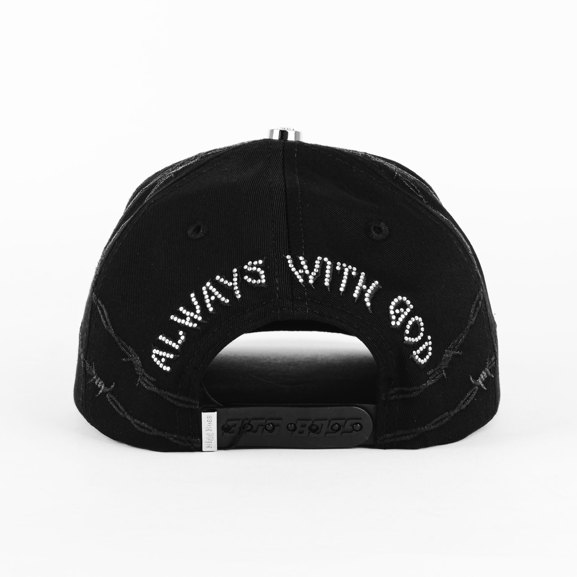 Gorra BiggBoss BENDICION SILVER BLK | Snapback Visera Semicurva