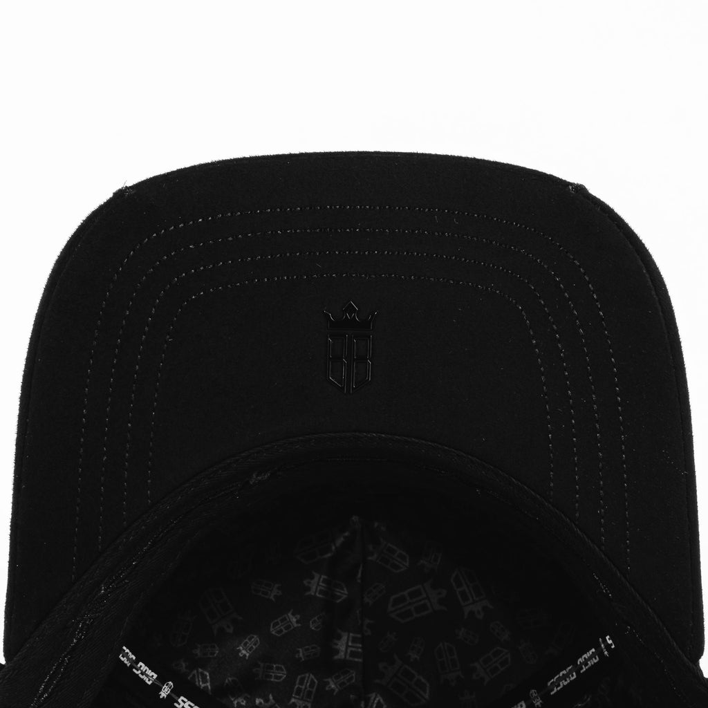 Gorra BiggBoss BENDICION ALL BLK | Snapback Visera Semicurva