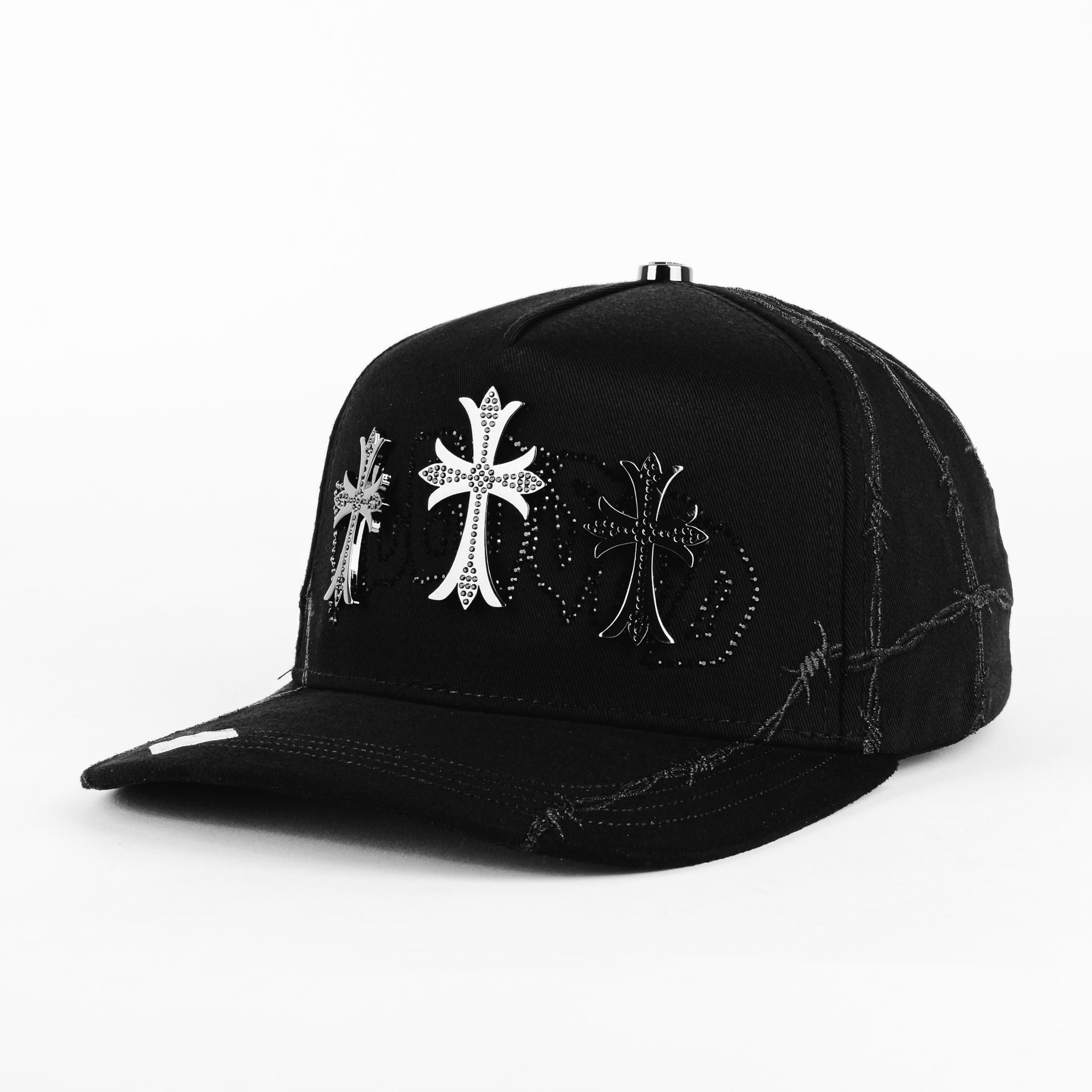 Gorra BiggBoss BENDICION ALL BLK | Snapback Visera Semicurva
