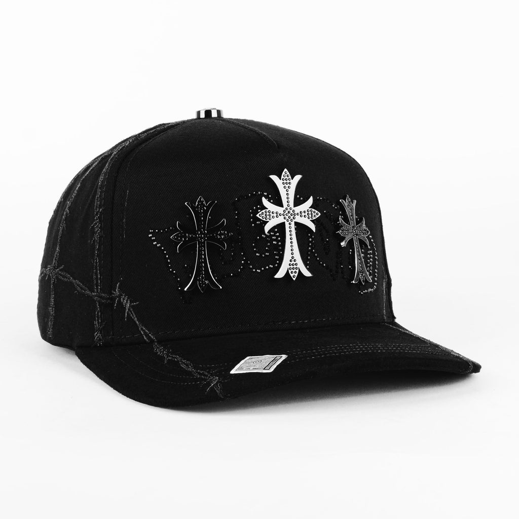 Gorra BiggBoss BENDICION ALL BLK | Snapback Visera Semicurva