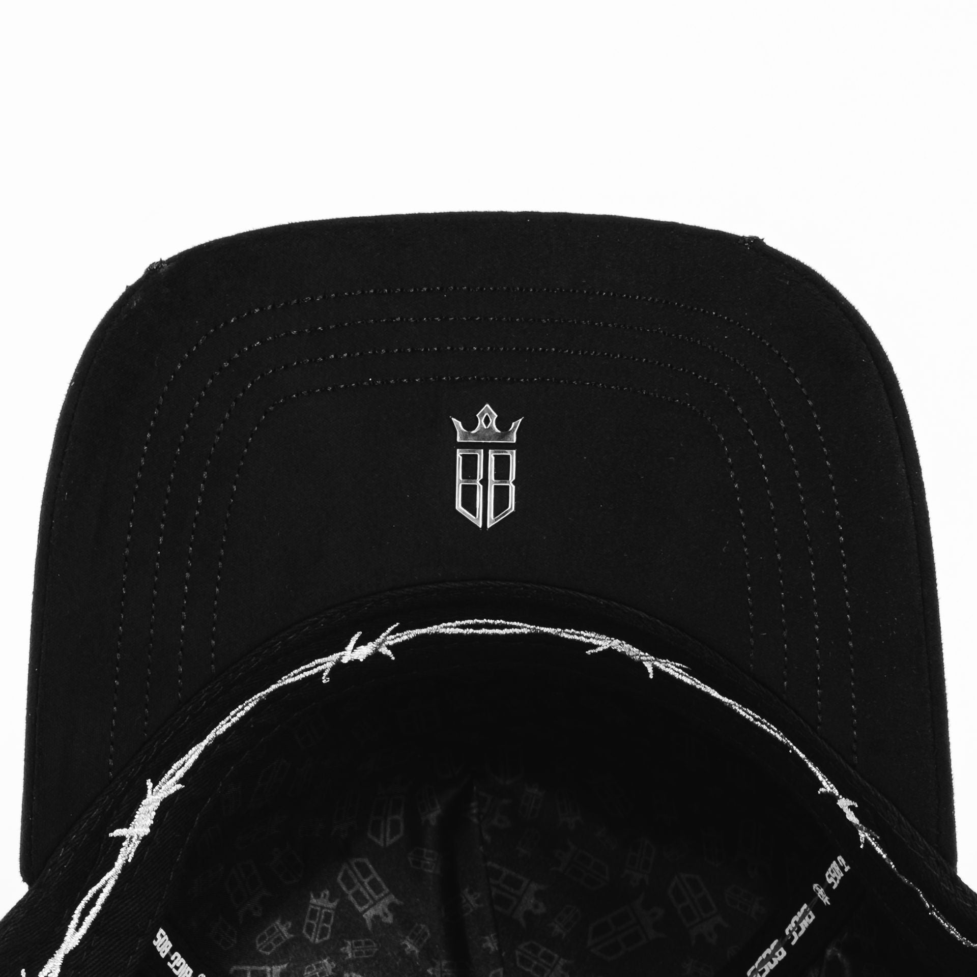 Gorra BiggBoss BENDICION SILVER BLK | Snapback Visera Semicurva