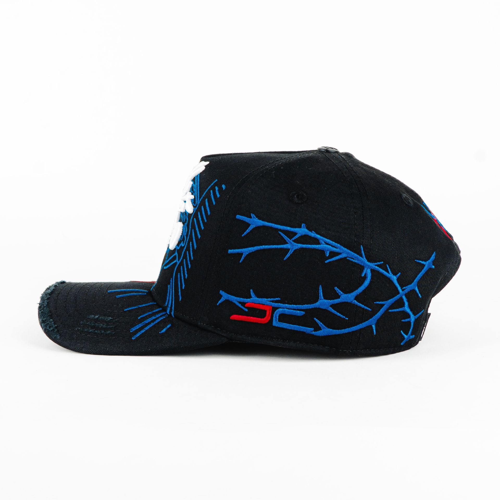 Gorra JC Hats PARADISE XY BLACK | Snapback Visera Semicurva