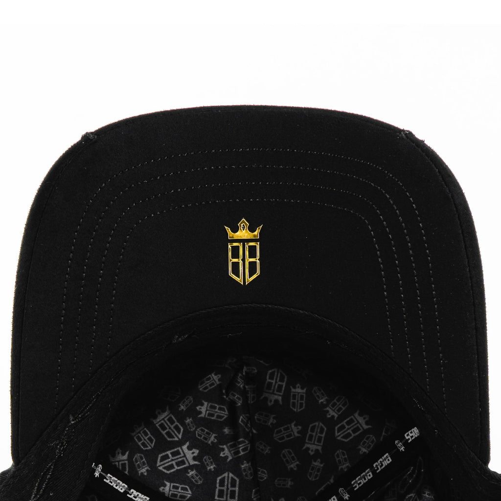 Gorra BiggBoss BENDICION GOLD BLK | Snapback Visera Semicurva