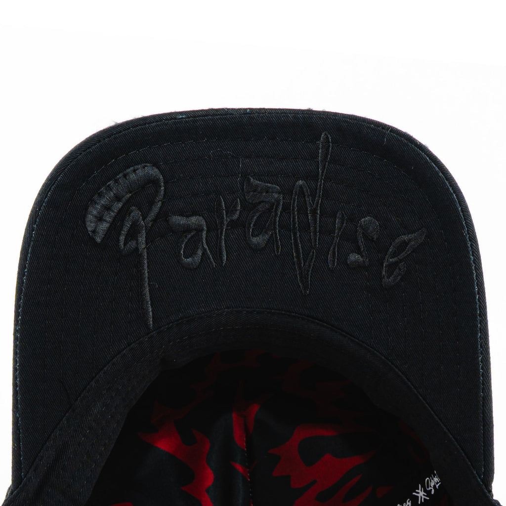 Gorra JC Hats PARADISE XY BLACK | Snapback Visera Semicurva