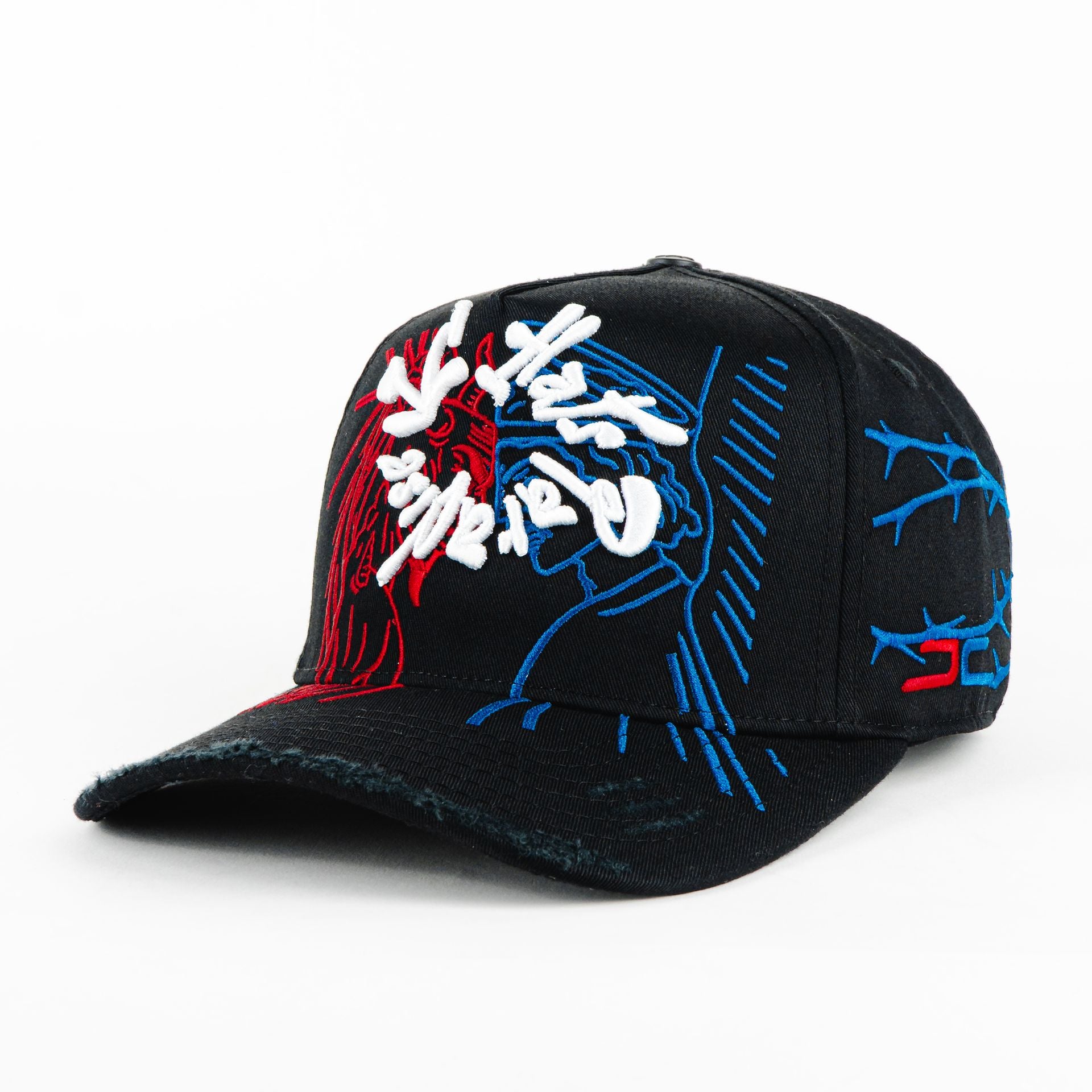 Gorra JC Hats PARADISE XY BLACK | Snapback Visera Semicurva