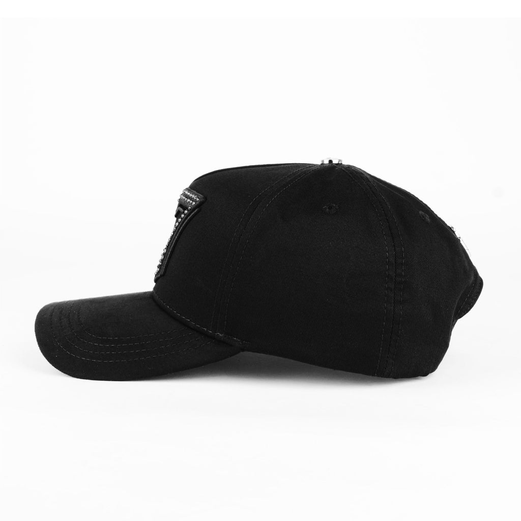 Gorra Barbas Hats 77 BLACK | Snapback Visera Semicurva