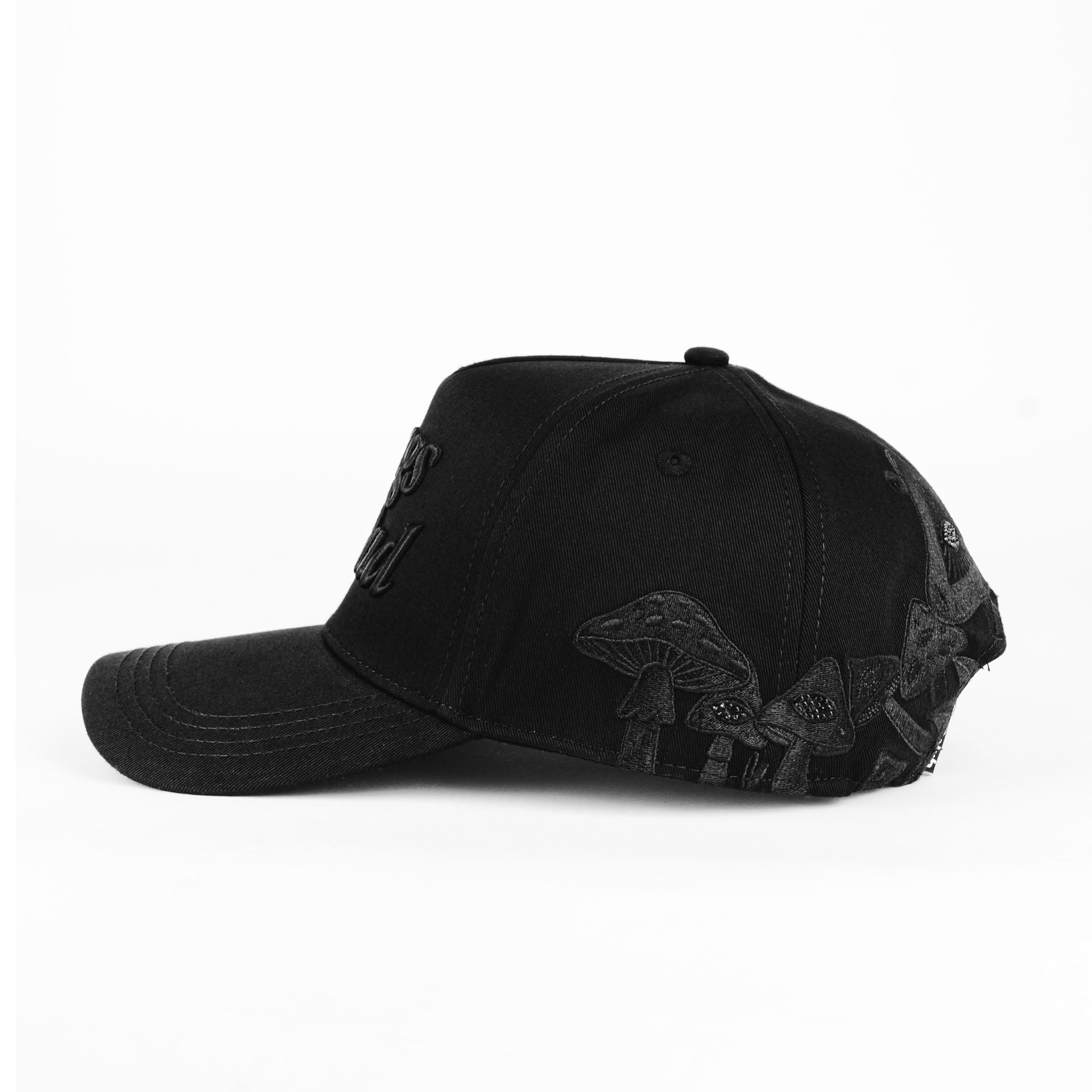 Gorra Problematic&Dangerous DRUGS TRIPPY BLACK | Snapback Visera Curva