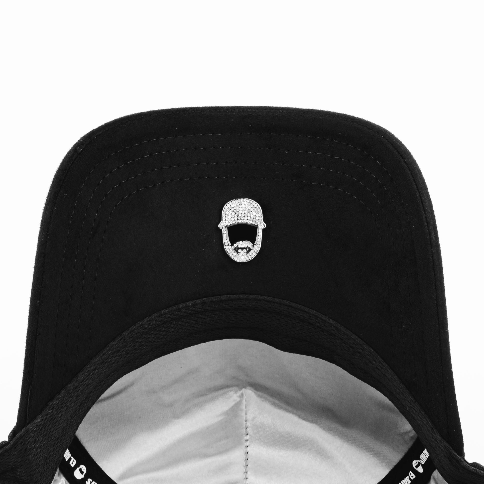 Gorra Barbas Hats 77 BLACK | Snapback Visera Semicurva