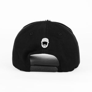 Gorra Barbas Hats 77 BLACK | Snapback Visera Semicurva