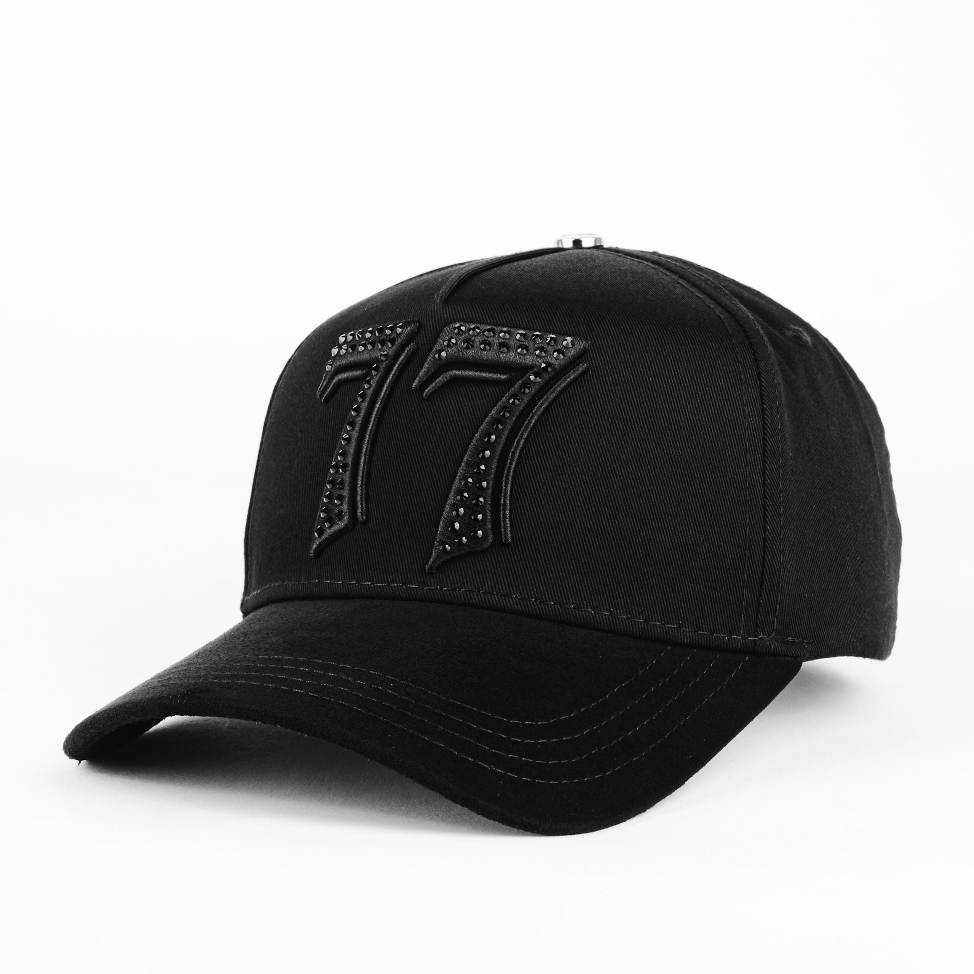 Gorra Barbas Hats 77 BLACK | Snapback Visera Semicurva
