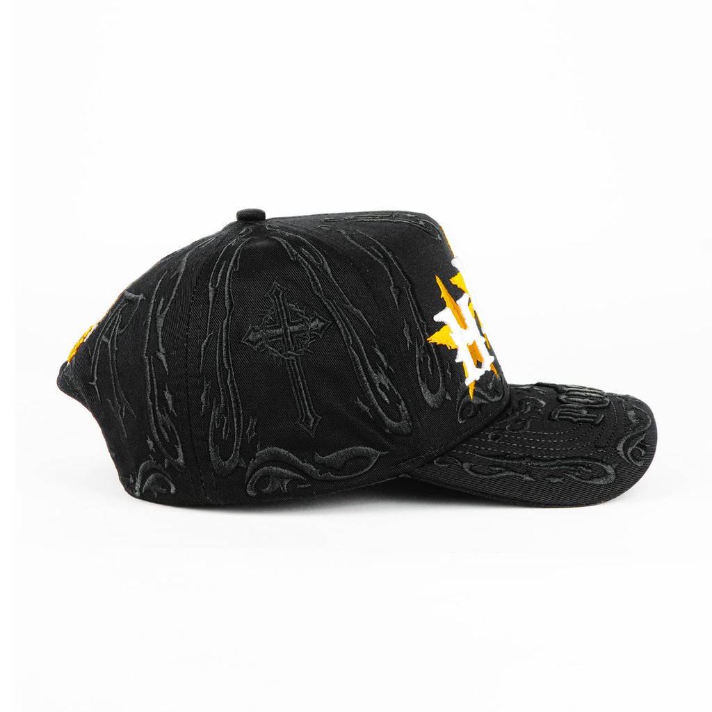 Gorra Rude Awakening RUDE HOUSTON X PORFA BLK | Snapback Visera Curva