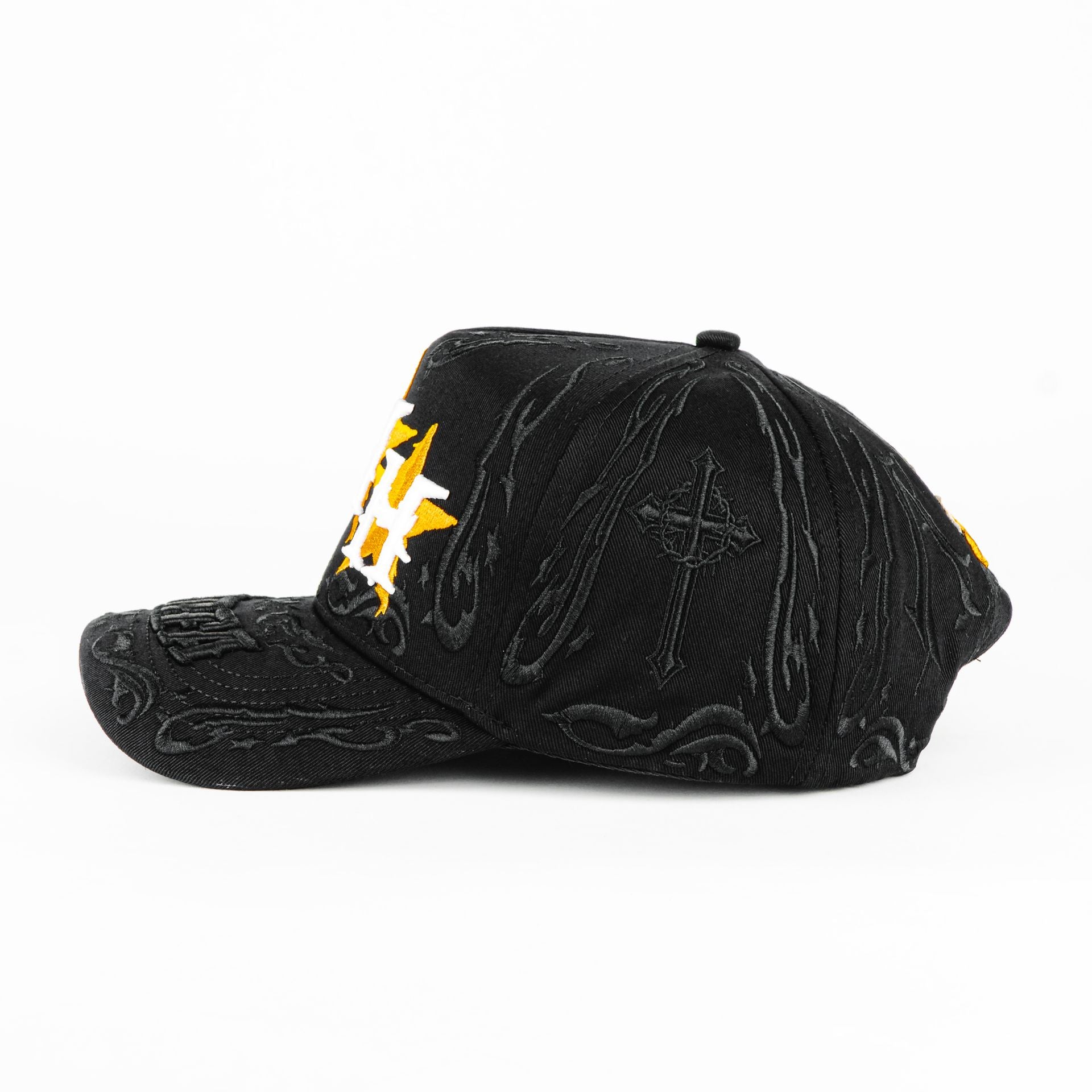 Gorra Rude Awakening RUDE HOUSTON X PORFA BLK | Snapback Visera Curva