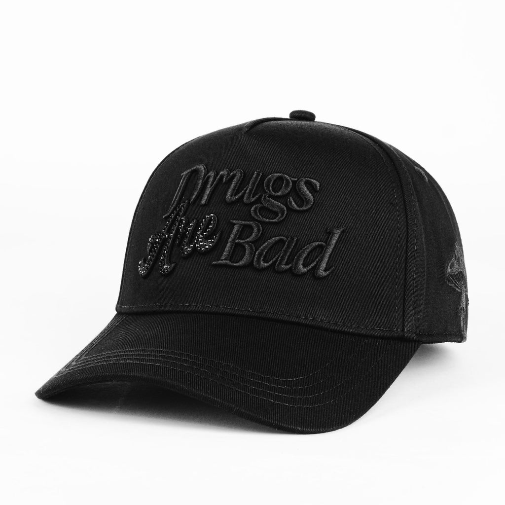 Gorra Problematic&Dangerous DRUGS TRIPPY BLACK | Snapback Visera Curva