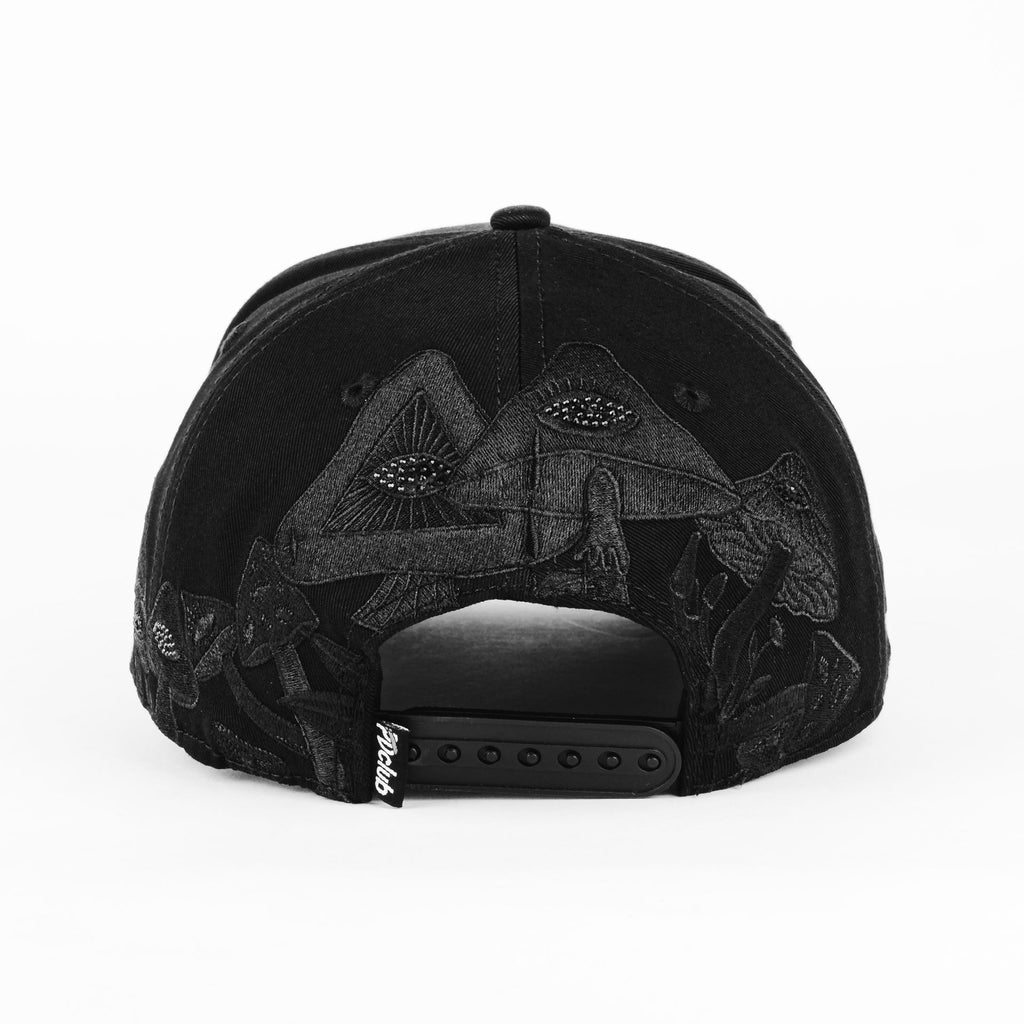 Gorra Problematic&Dangerous DRUGS TRIPPY BLACK | Snapback Visera Curva