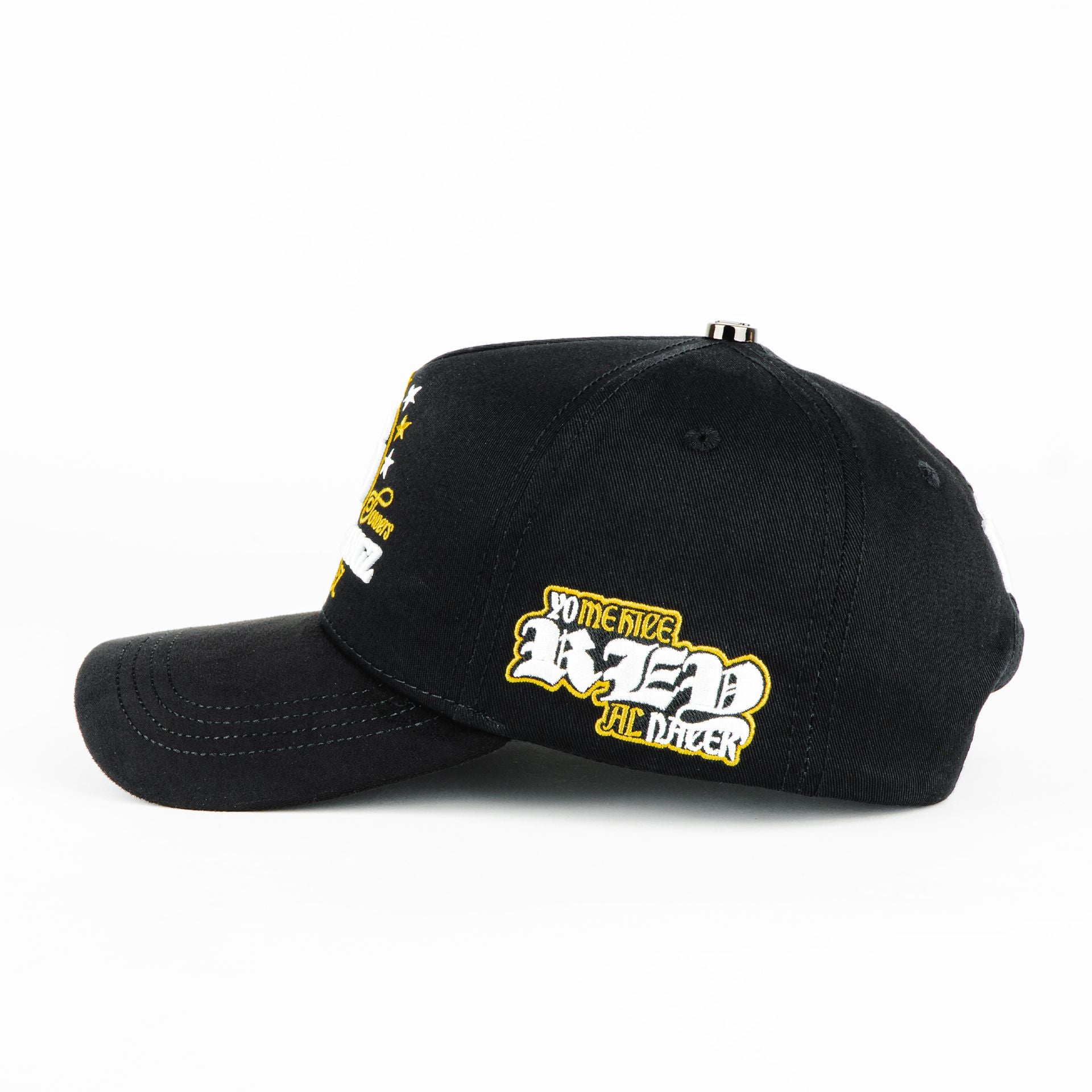 Gorra Baez LIKE MYKE BLACK | Snapback Visera Semicurva