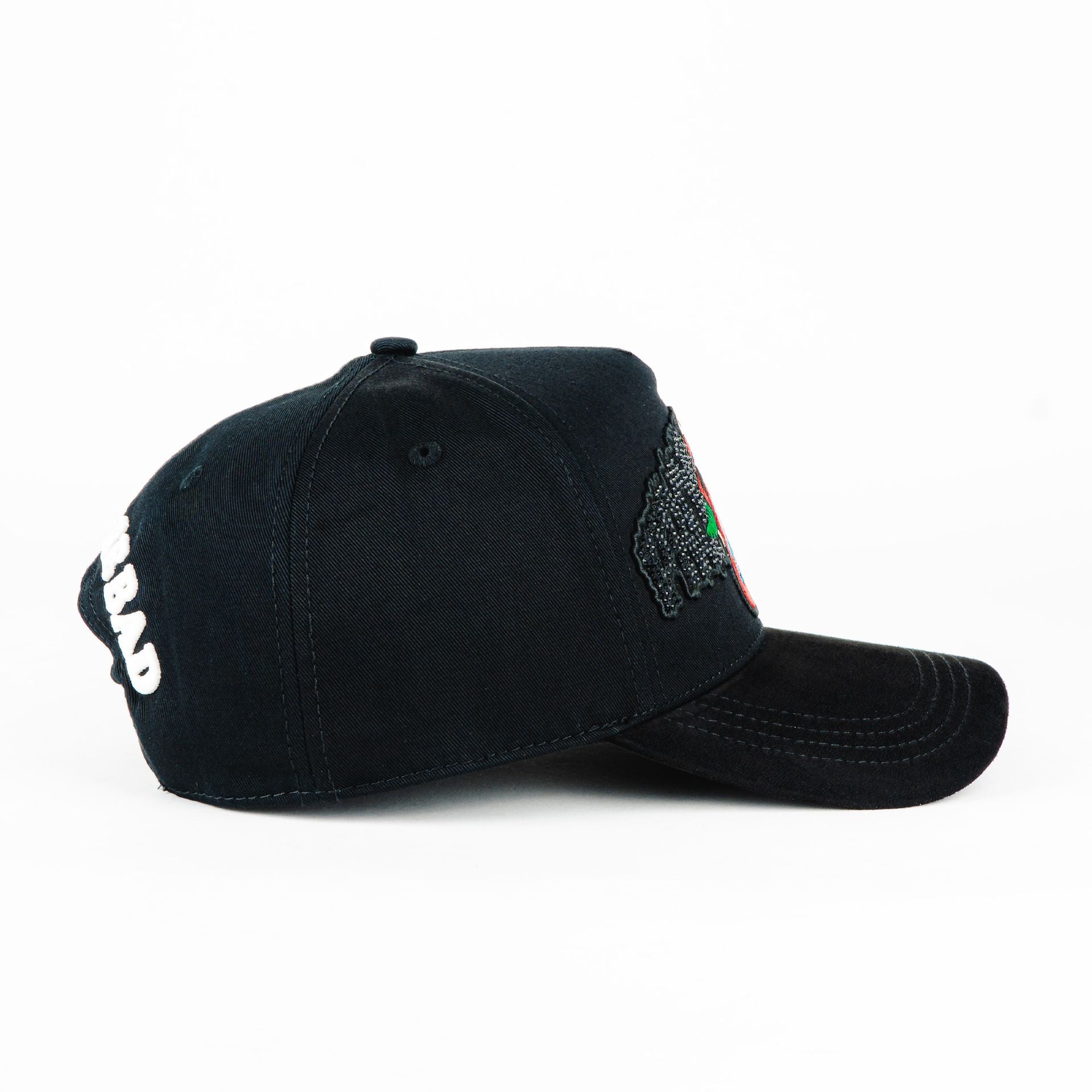 Gorra Problematic&Dangerous RED TONGUE PDC BLACK | Snapback Visera Curva