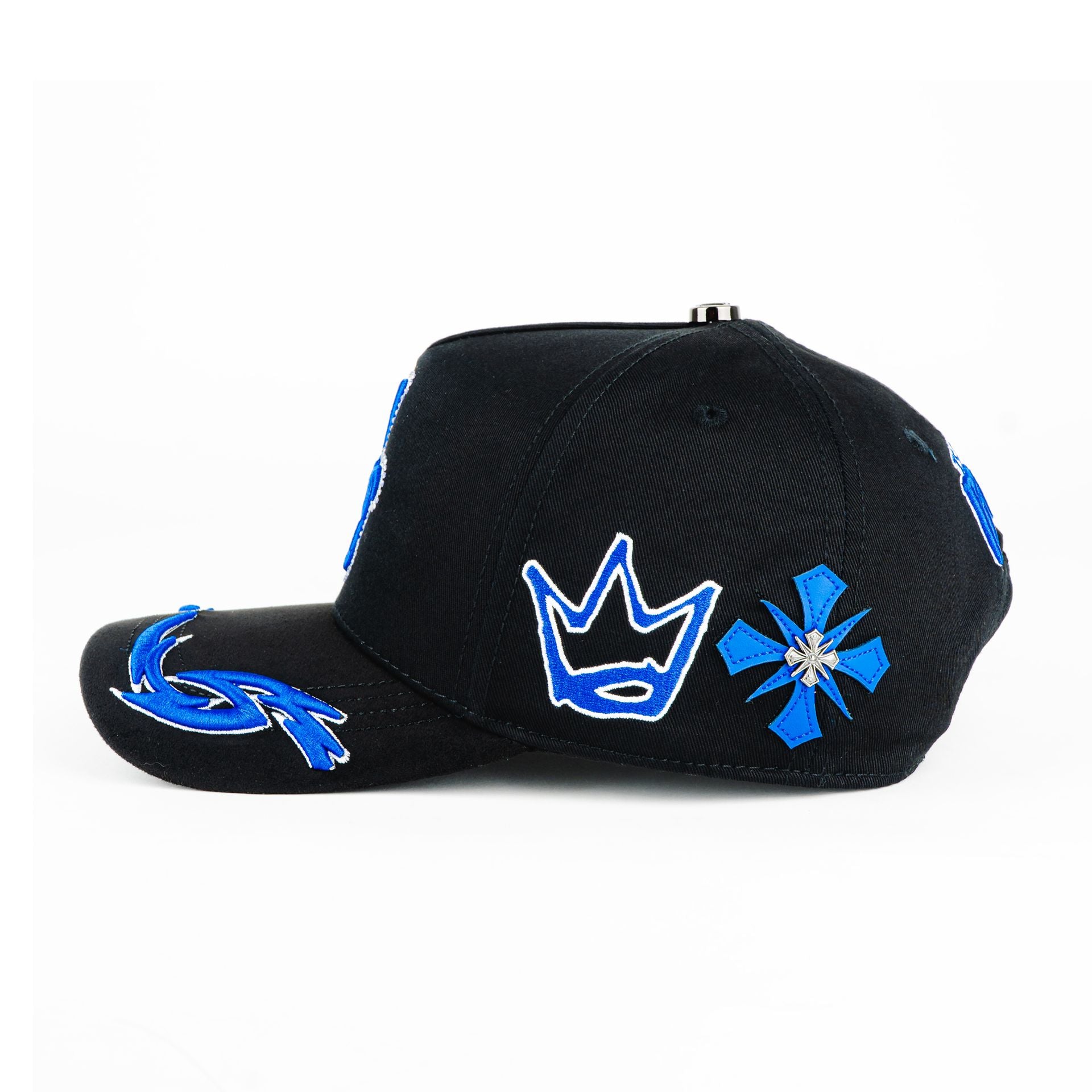 Gorra Baez YOUNG KINGZ BLUE/BLACK | Snapback Visera Semicurva