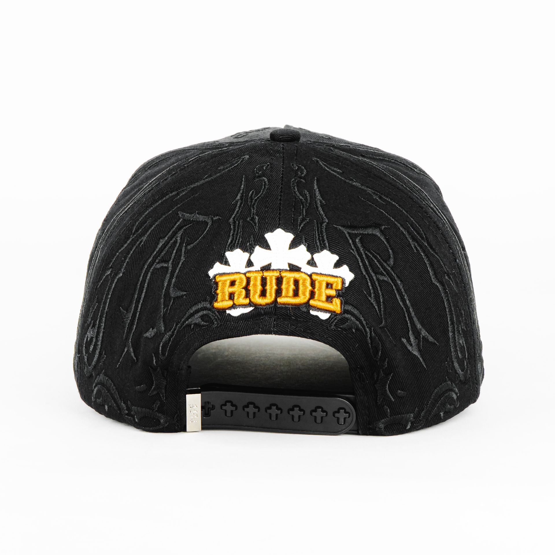 Gorra Rude Awakening RUDE HOUSTON X PORFA BLK | Snapback Visera Curva