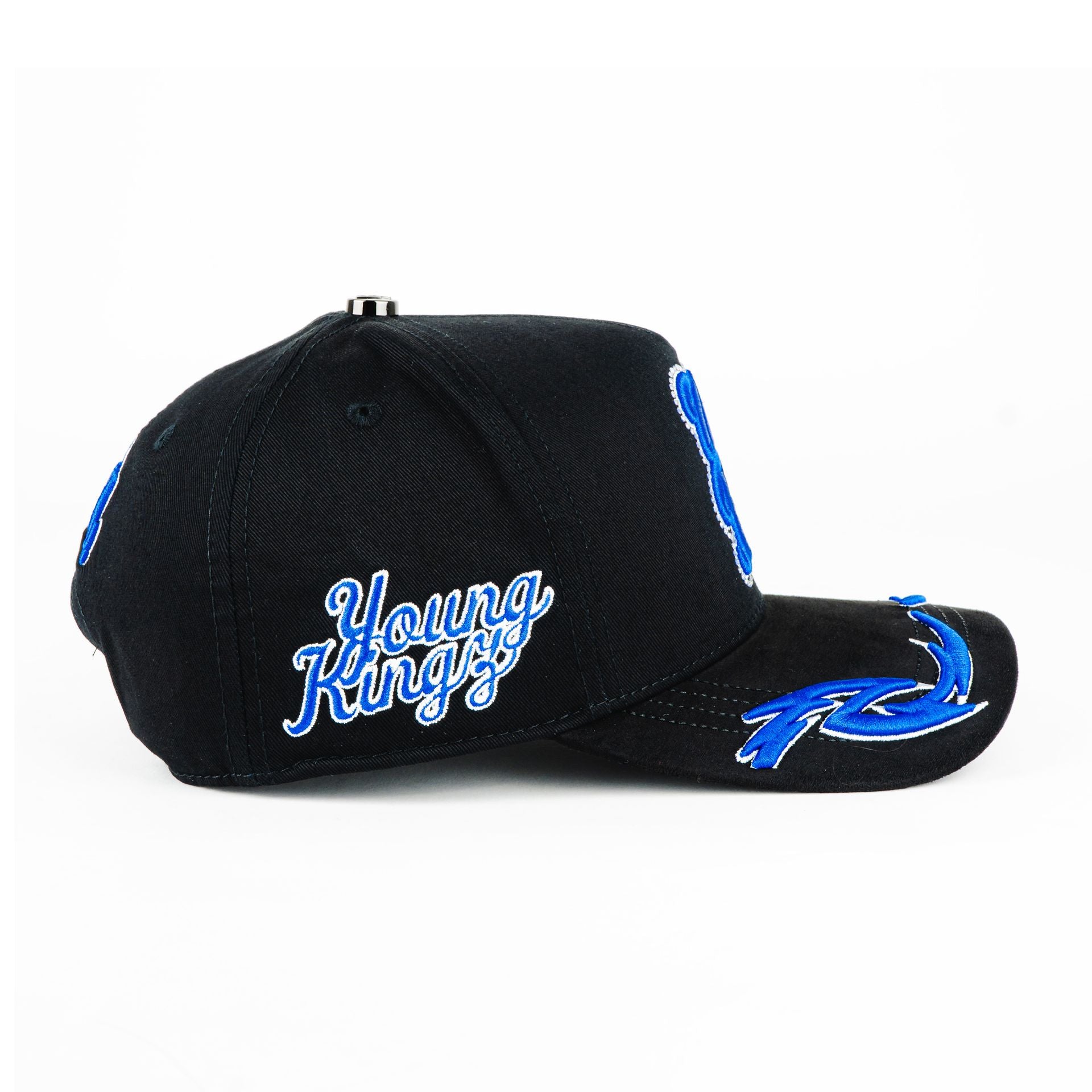 Gorra Baez YOUNG KINGZ BLUE/BLACK | Snapback Visera Semicurva