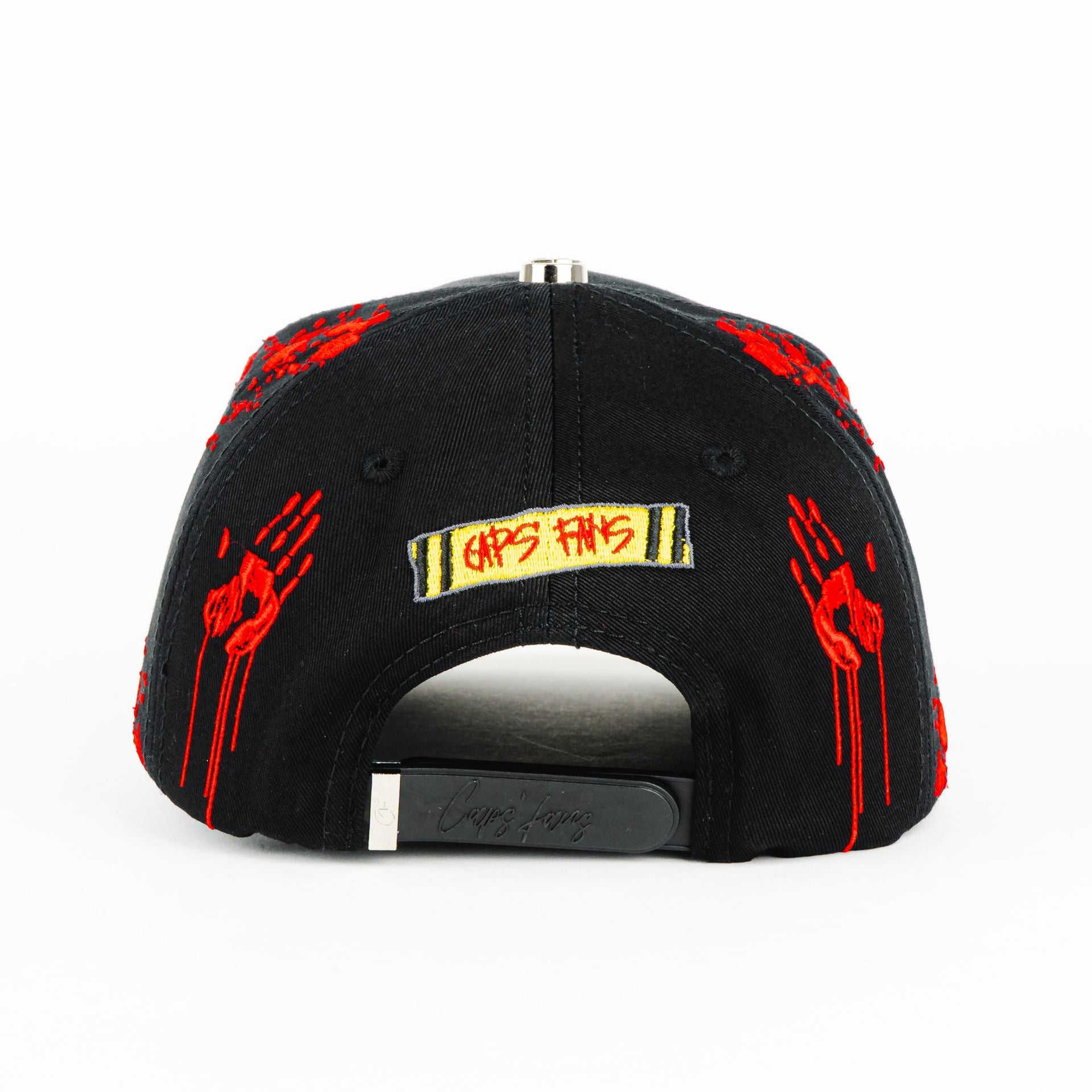 Gorra Caps Fans JASON DIAMANTADO BLACK/VISOR SUEDE | Snapback Visera Semicurva