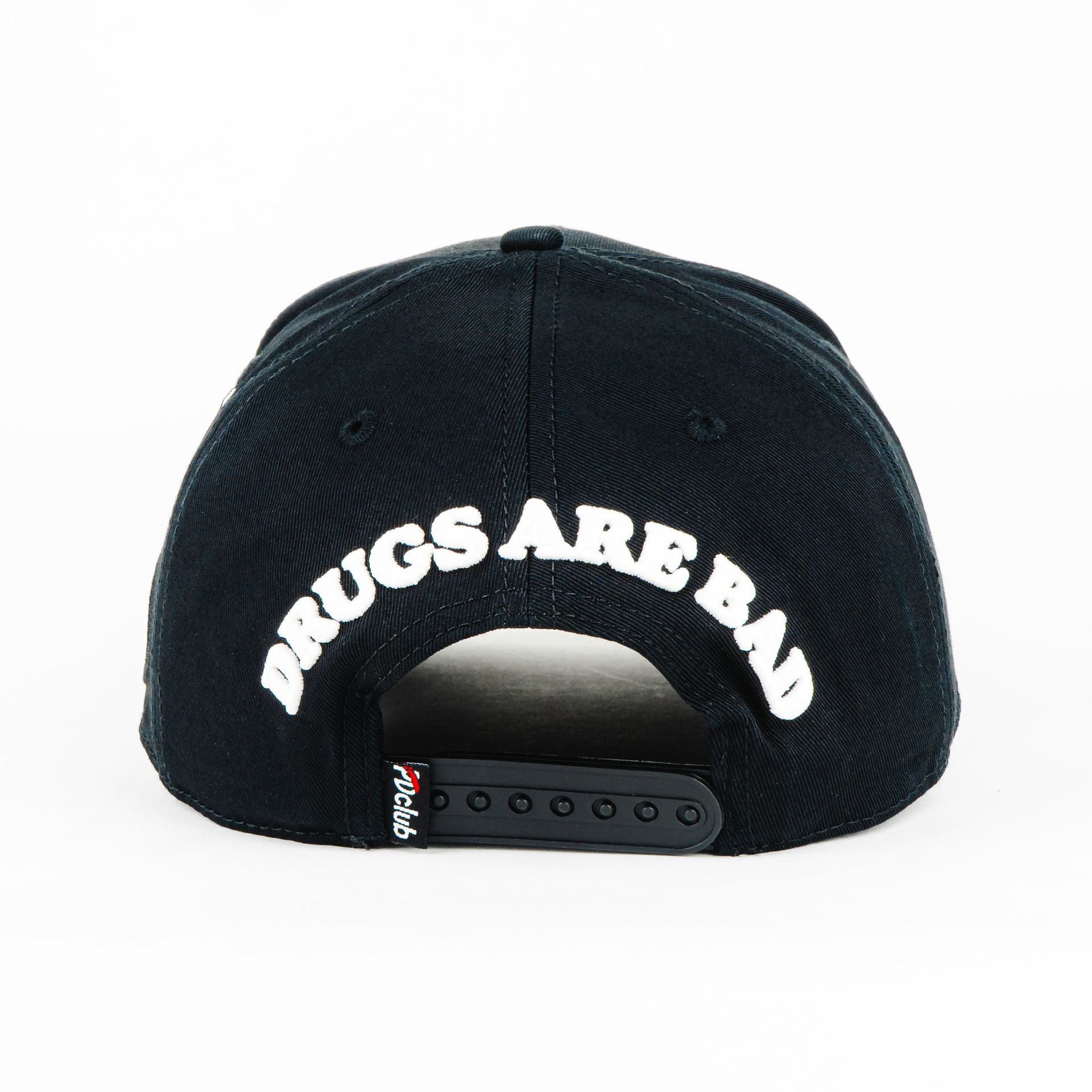 Gorra Problematic&Dangerous RED TONGUE PDC BLACK | Snapback Visera Curva