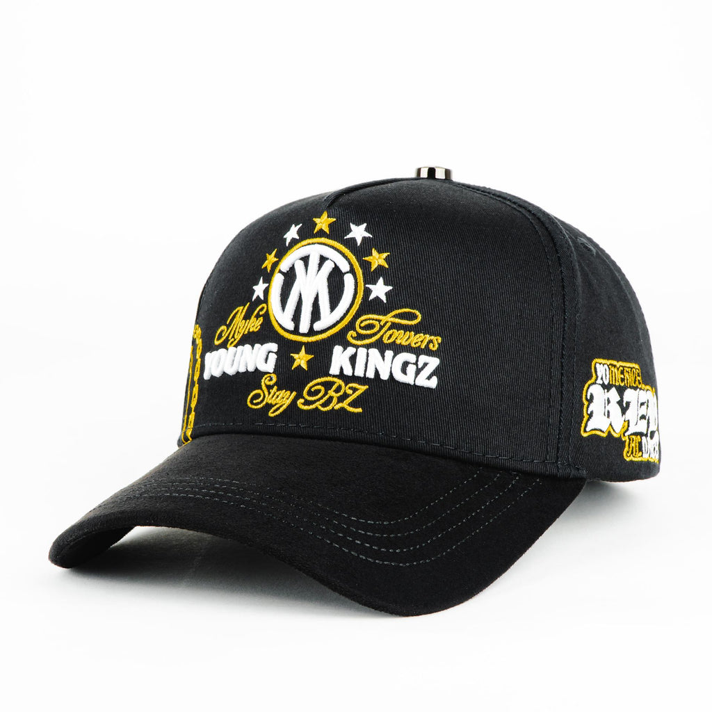 Gorra Baez LIKE MYKE BLACK | Snapback Visera Semicurva