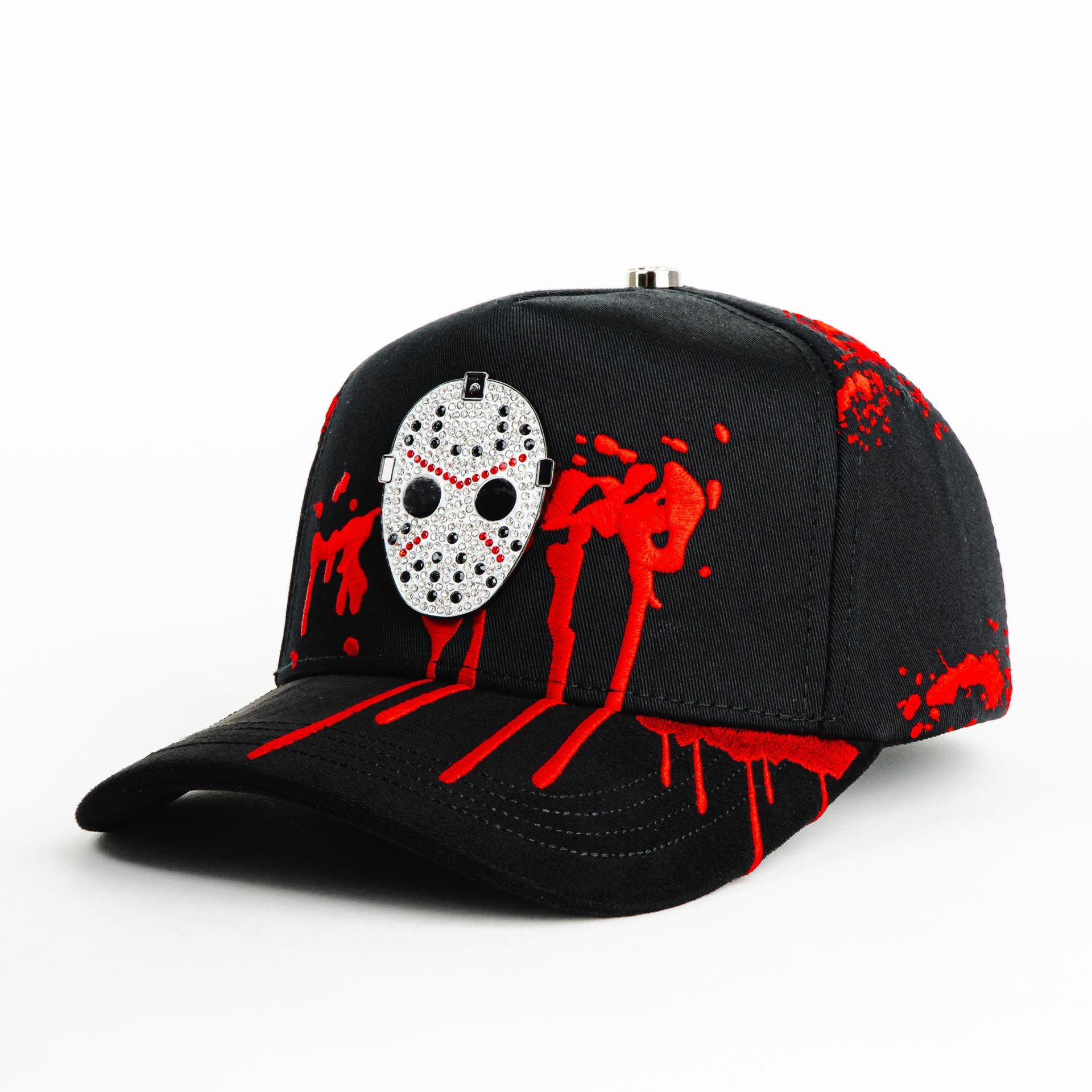 Gorra Caps Fans JASON DIAMANTADO BLACK/VISOR SUEDE | Snapback Visera Semicurva