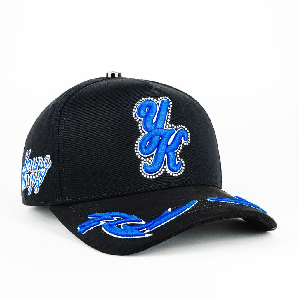 Gorra Baez YOUNG KINGZ BLUE/BLACK | Snapback Visera Semicurva