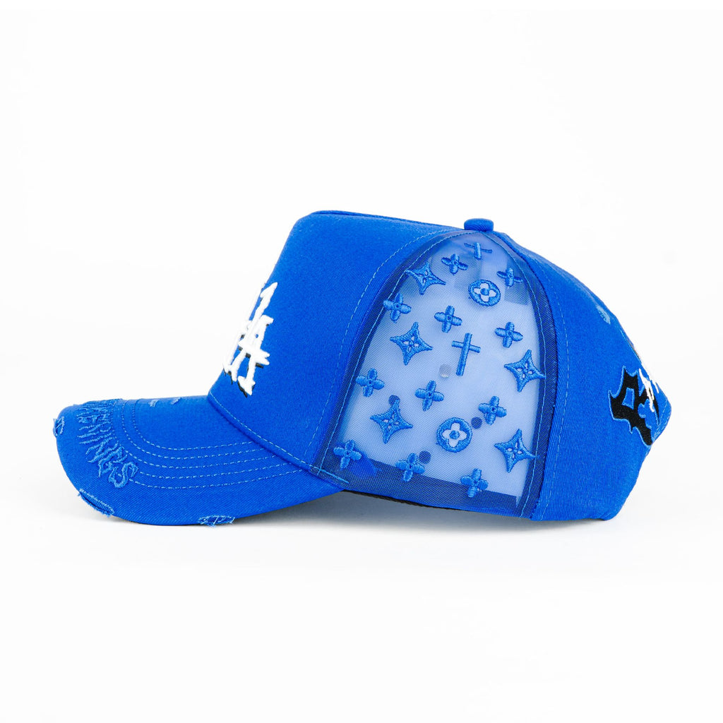 Gorra Rude Awakening LA LA LA AZUL | Snapback Visera Curva