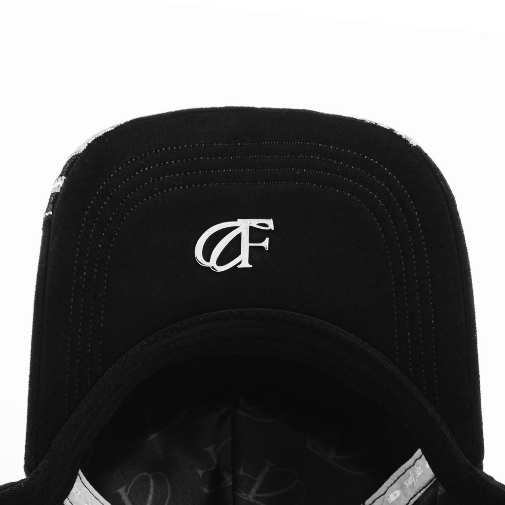 Gorra Caps Fans COLLECTION CF BLACK | Snapback Visera Semicurva