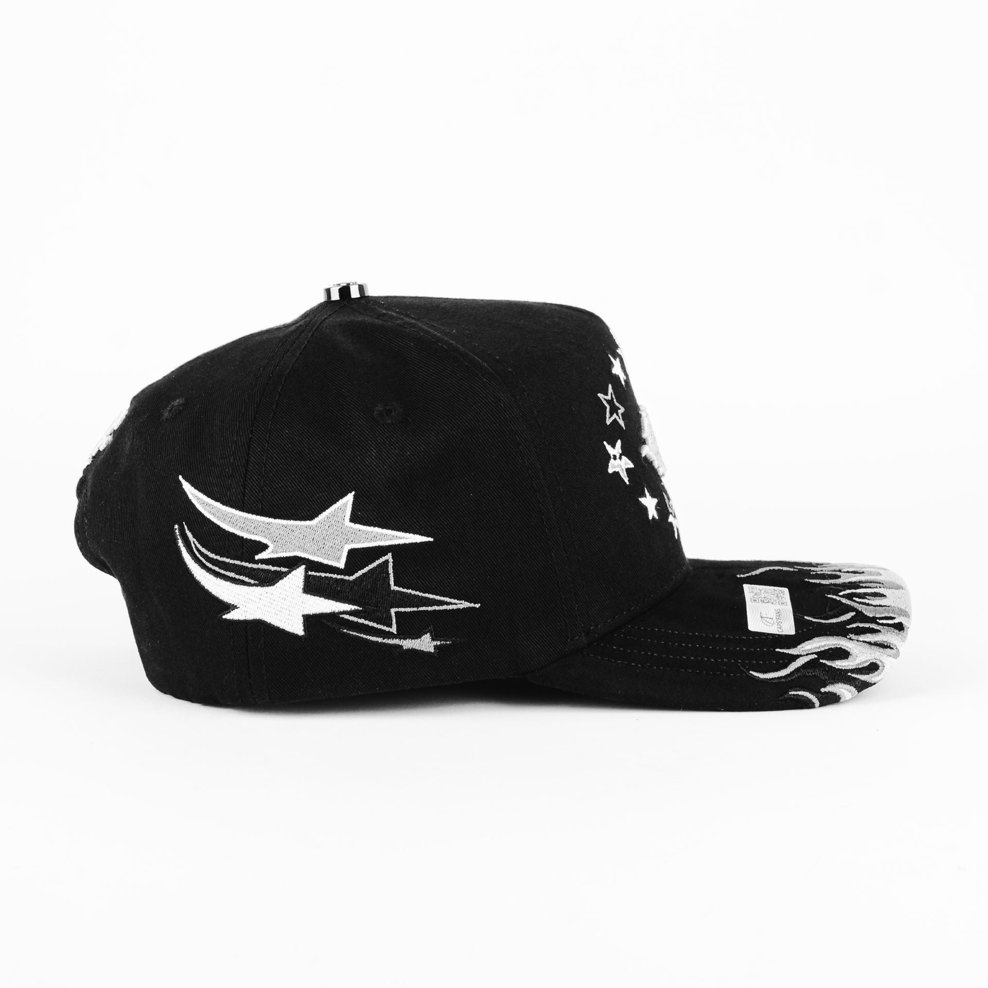 Gorra Caps Fans COLLECTION CF BLACK | Snapback Visera Semicurva