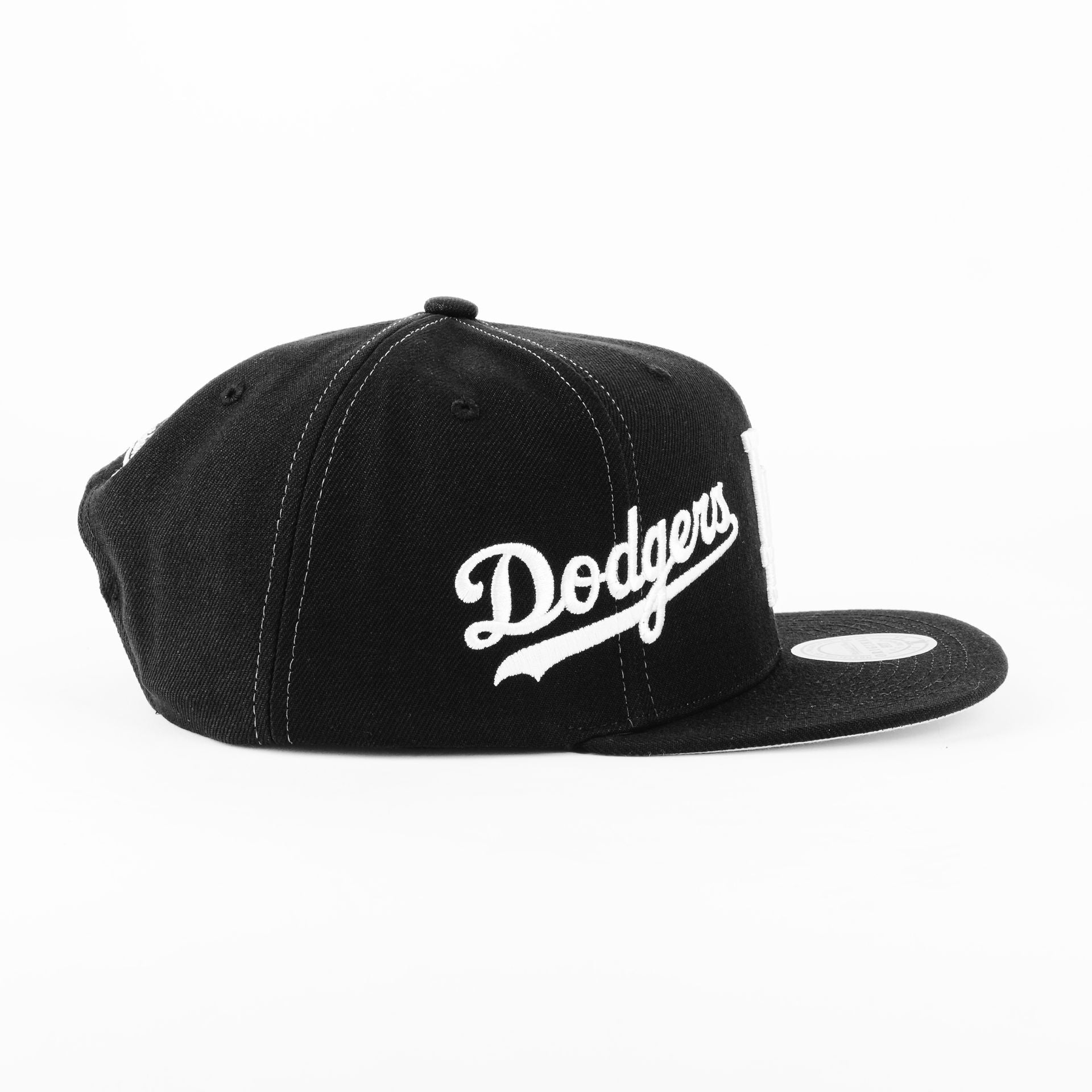 Gorra Mitchell&Ness DODGERS TRIFECTA BLK/WHT | Snapback Visera Plana