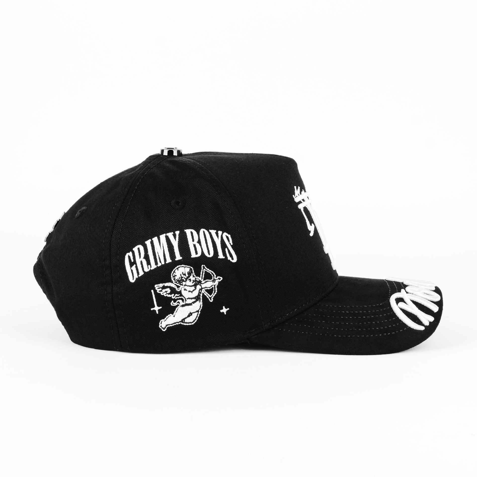 Gorra Wangel Caps WEST LA BLACK | Snapback Visera Semicurva