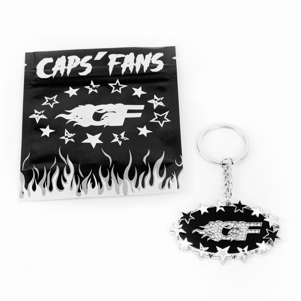 Gorra Caps Fans COLLECTION CF BLACK | Snapback Visera Semicurva