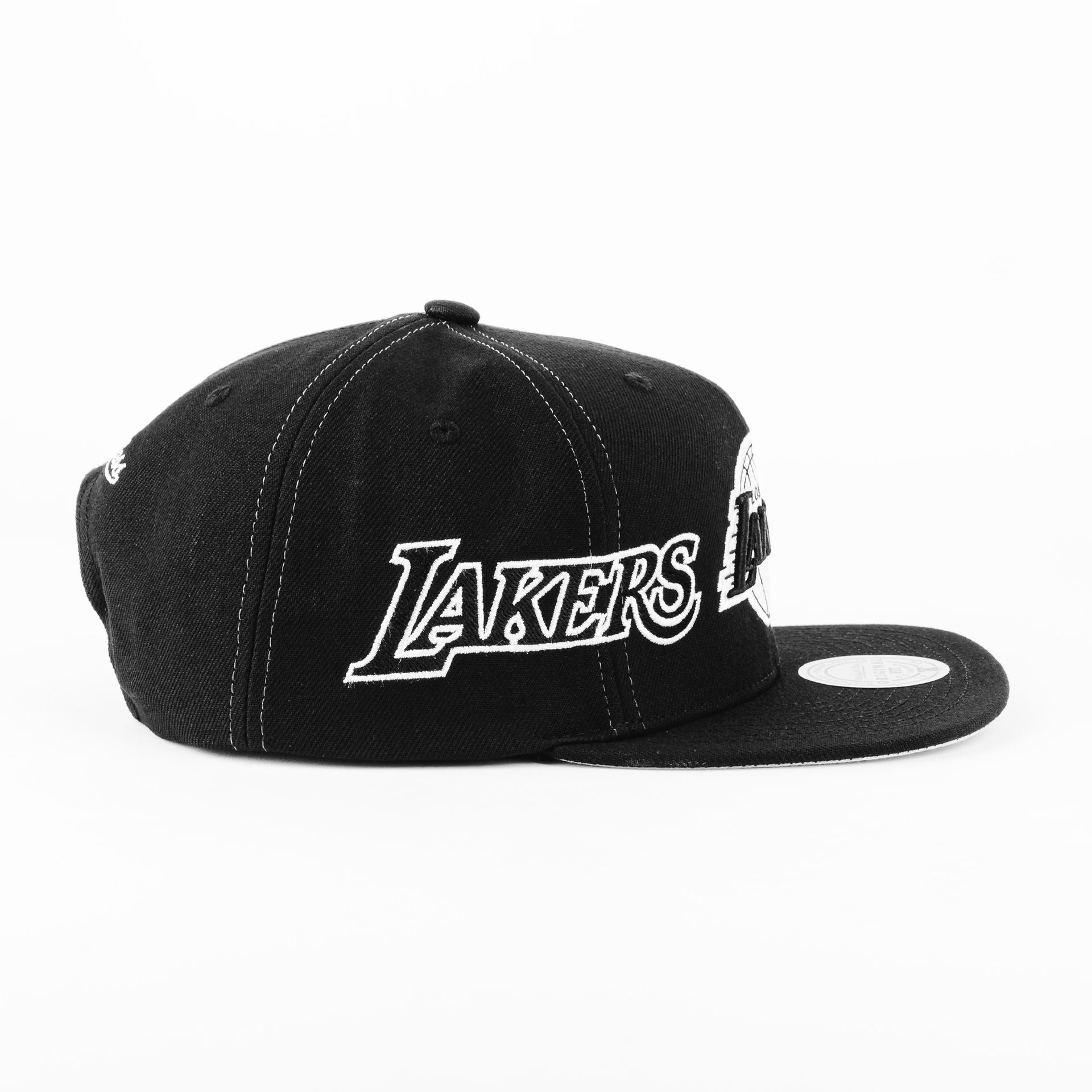 Gorra Mitchell&Ness LAKERS TRIFECTA BLK/WHT | Snapback Visera Plana