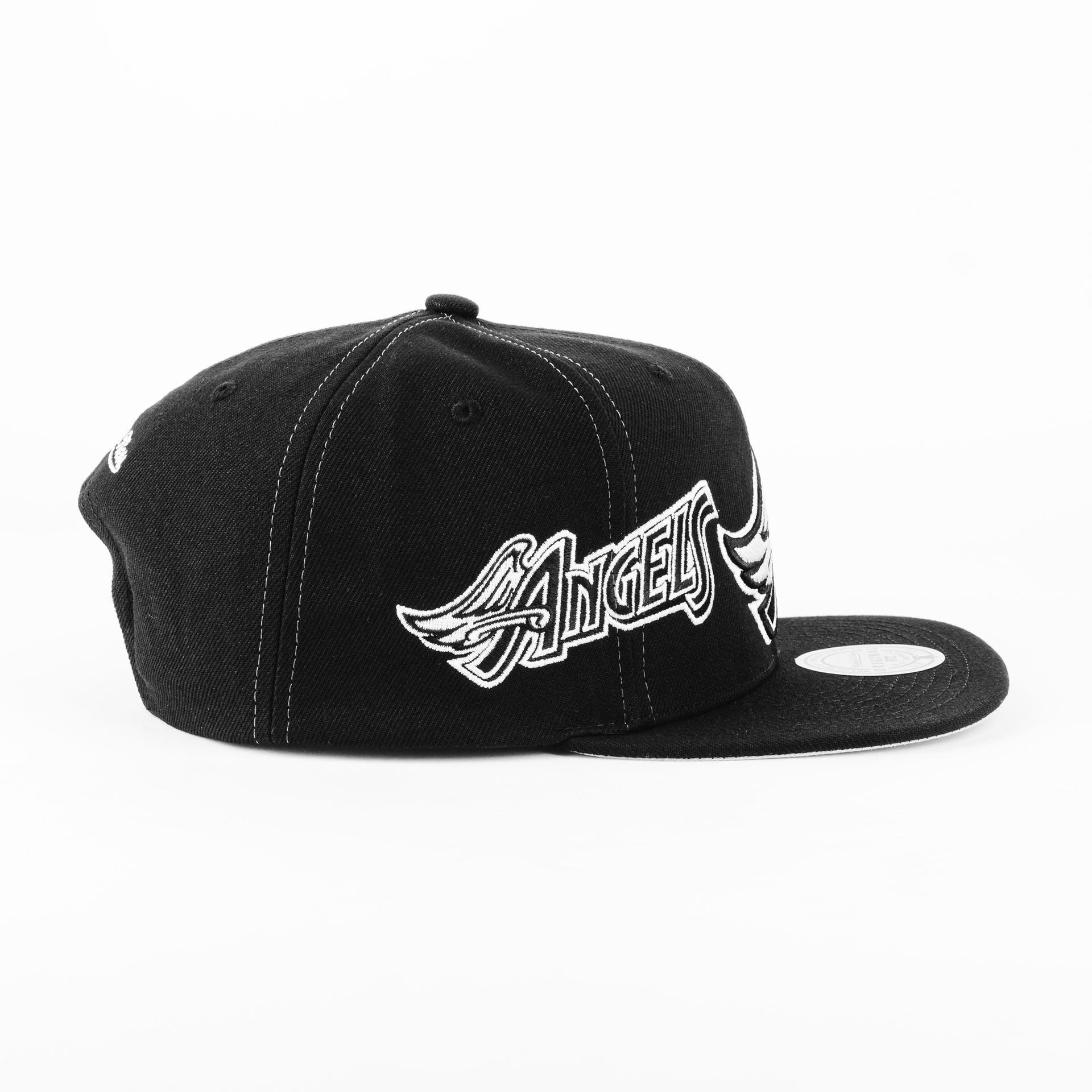 Gorra Mitchell&Ness ANGELS TRIFECTA BLK/WHT | Snapback Visera Plana