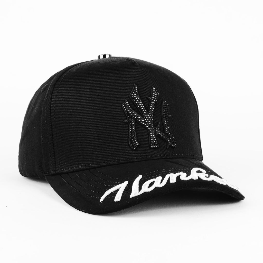 Gorra Wangel Caps NY TRIPLE BLACK | Snapback Visera Semicurva