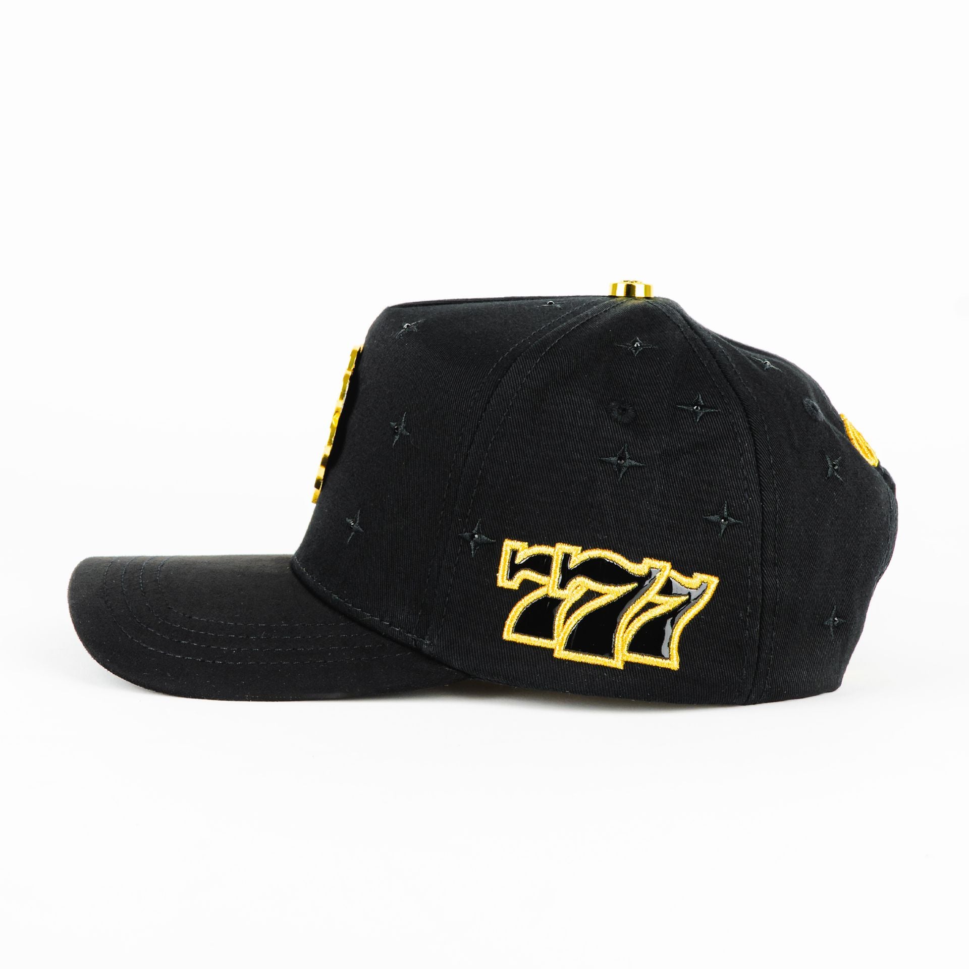 Gorra Caps Fans TREBOL GOLD BLACK | Snapback Visera Semicurva