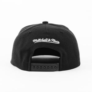 Gorra Mitchell&Ness YANKEES TRIFECTA BLK/WHT | Snapback Visera Plana